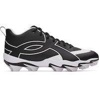 Under Armour Men's Leadoff Icon Mid Rubber Molded Baseball Cleats Side_Right