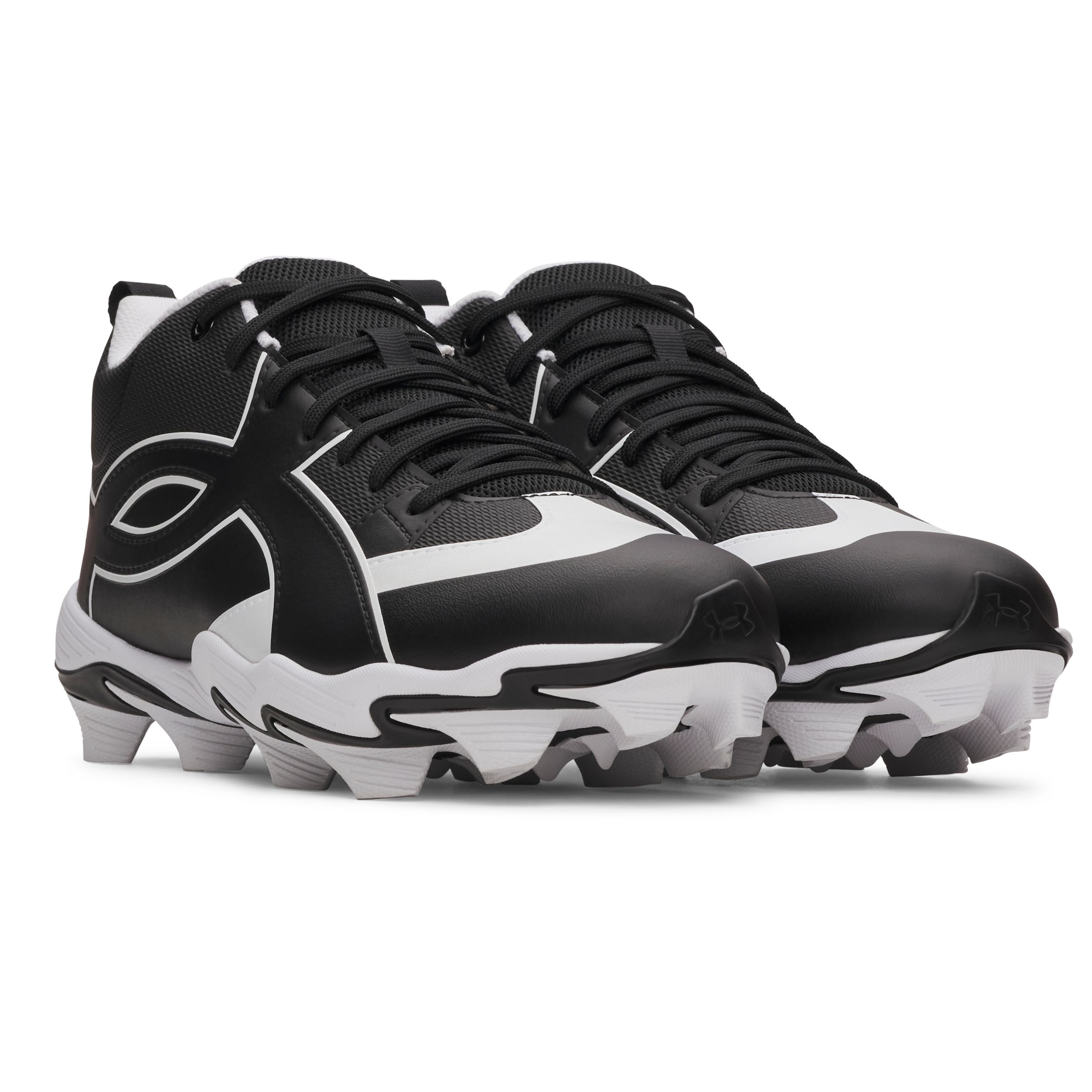 Under Armour Men's Leadoff Icon Mid Rubber Molded Baseball Cleats