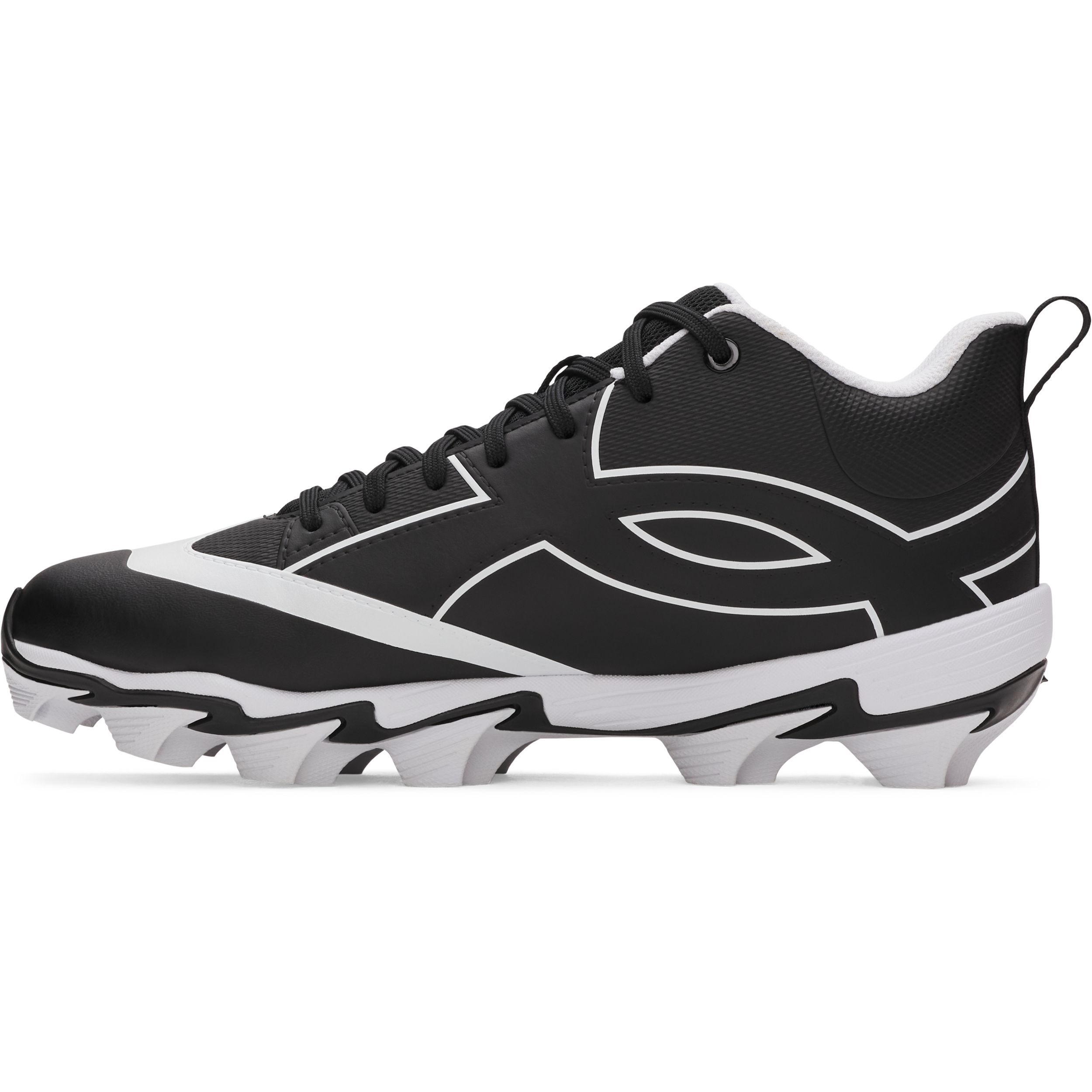 Under Armour Men's Leadoff Icon Mid Rubber Molded Baseball Cleats