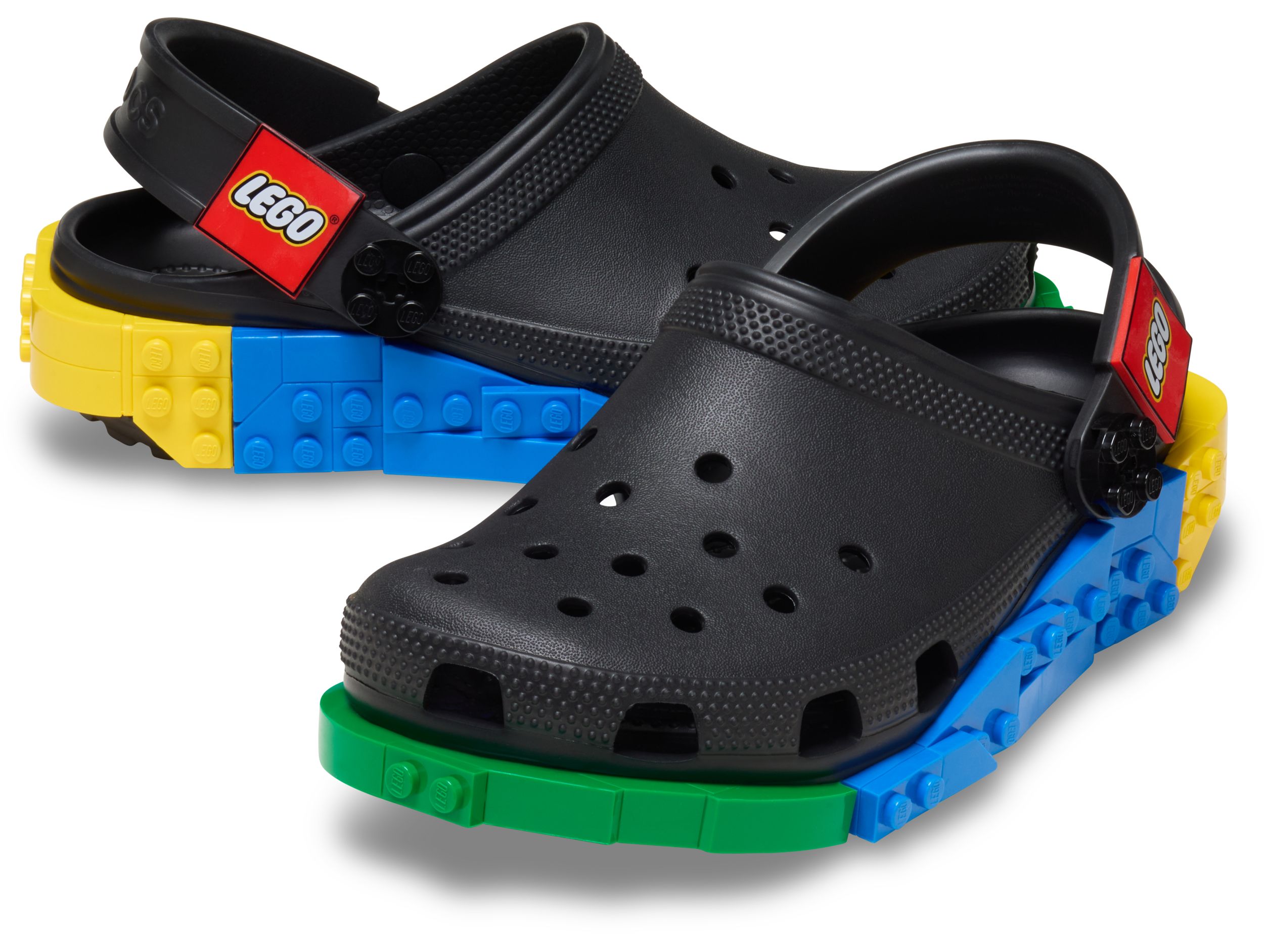 Crocs Men's Classic Clog Sandals with Customizable Jibbitz Charms
