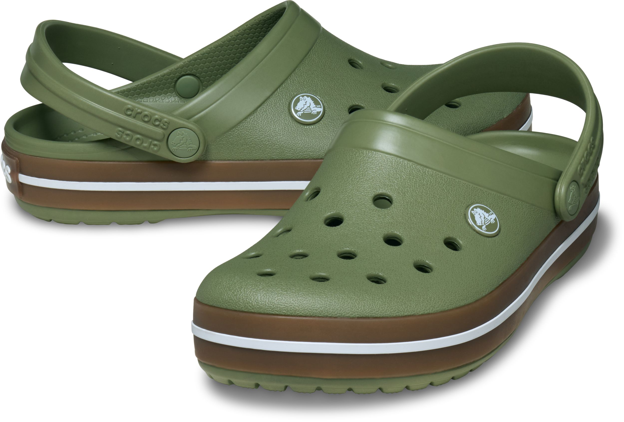 Crocs Men's Crocband Gum Clogs