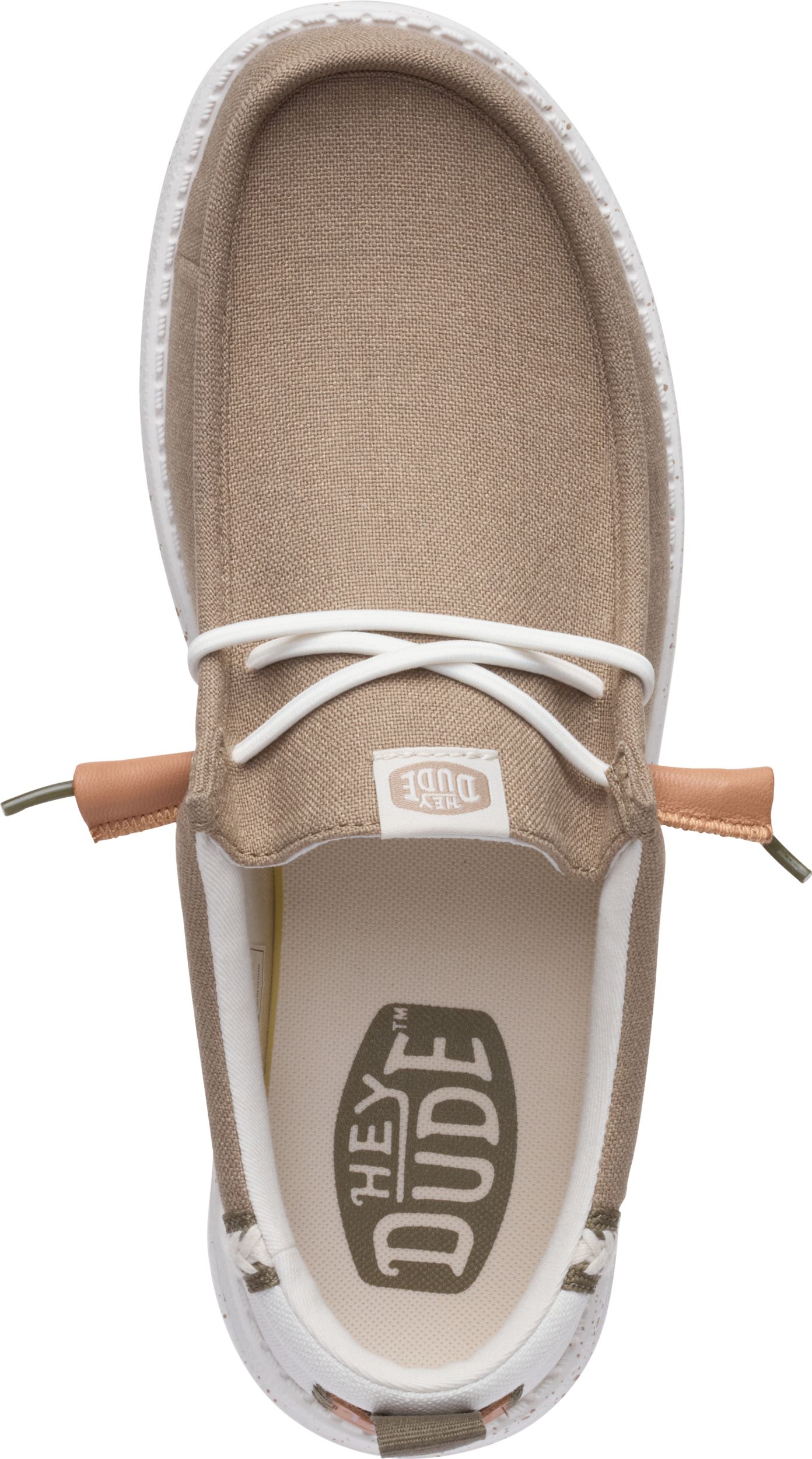 HEYDUDE Men's Wally Craft Comfortable Slip-On Shoes with Elastic Laces