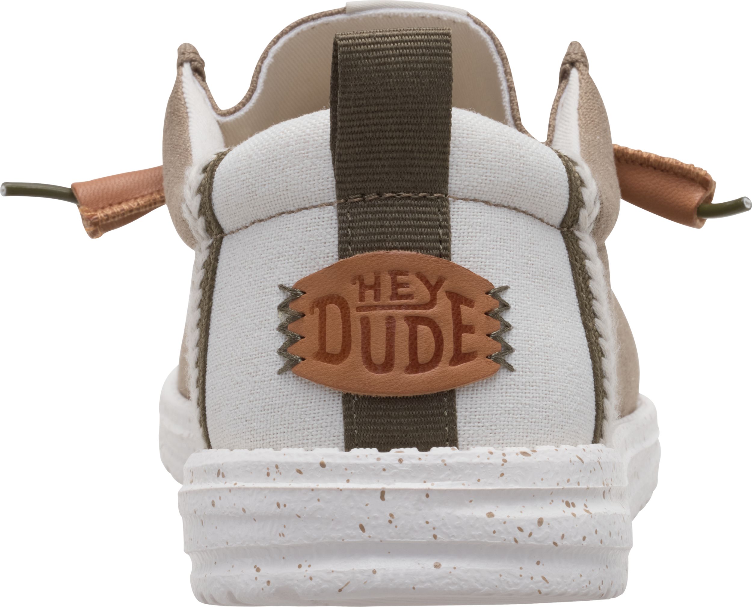 HEYDUDE Men's Wally Craft Comfortable Slip-On Shoes with Elastic Laces