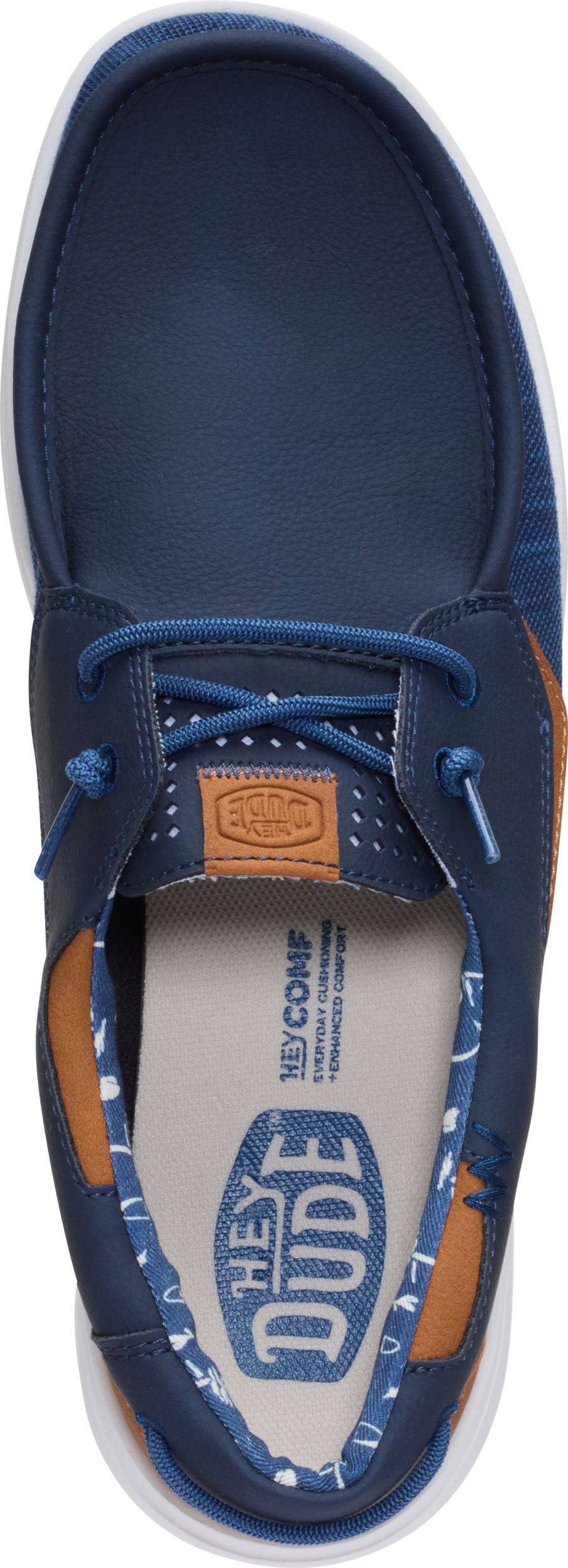 HEYDUDE Men's Welsh Grip Heathered Slip-On Shoes