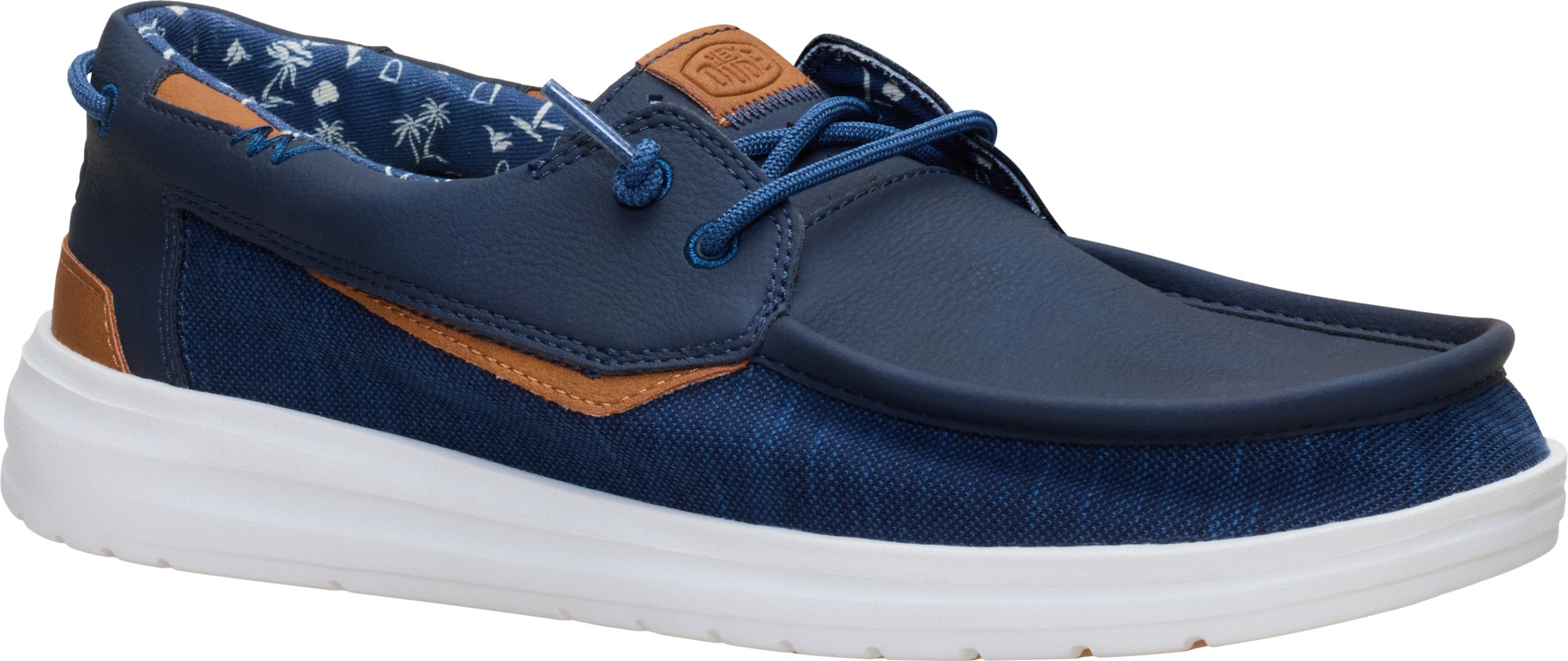 HEYDUDE Men's Welsh Grip Heathered Slip-On Shoes