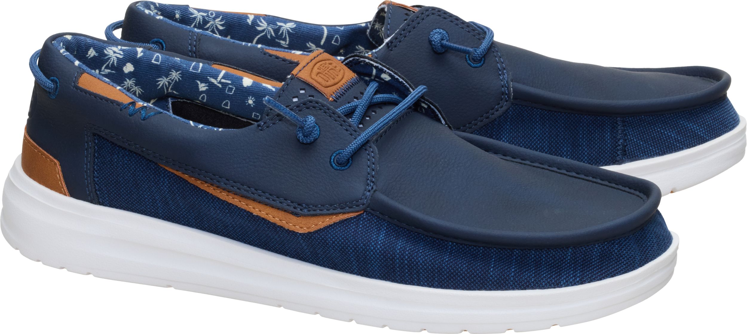 HEYDUDE Men's Welsh Grip Heathered Slip-On Shoes