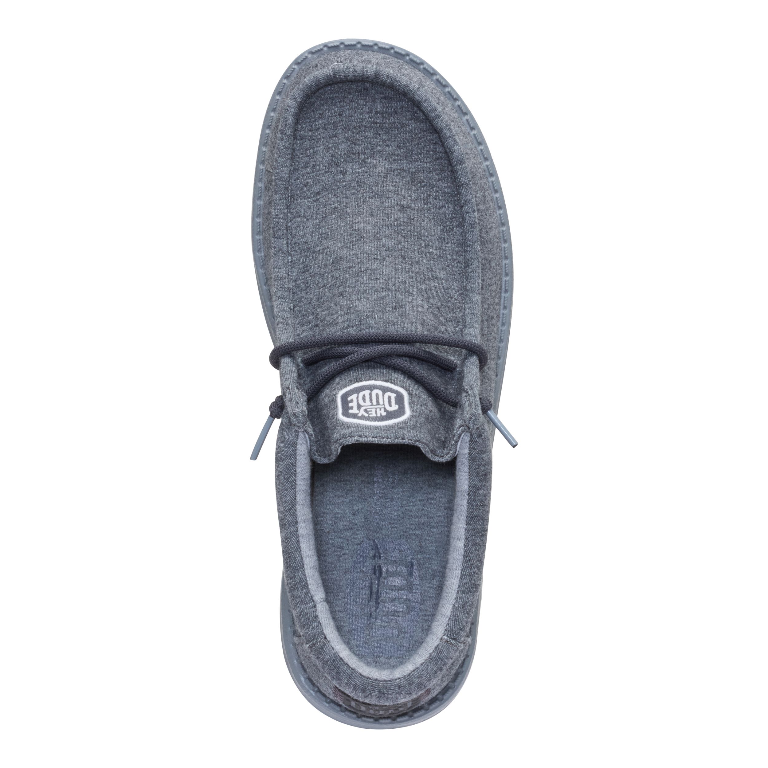 HEYDUDE Men's Wally Stretch Jersey Comfortable Slip-On Shoes