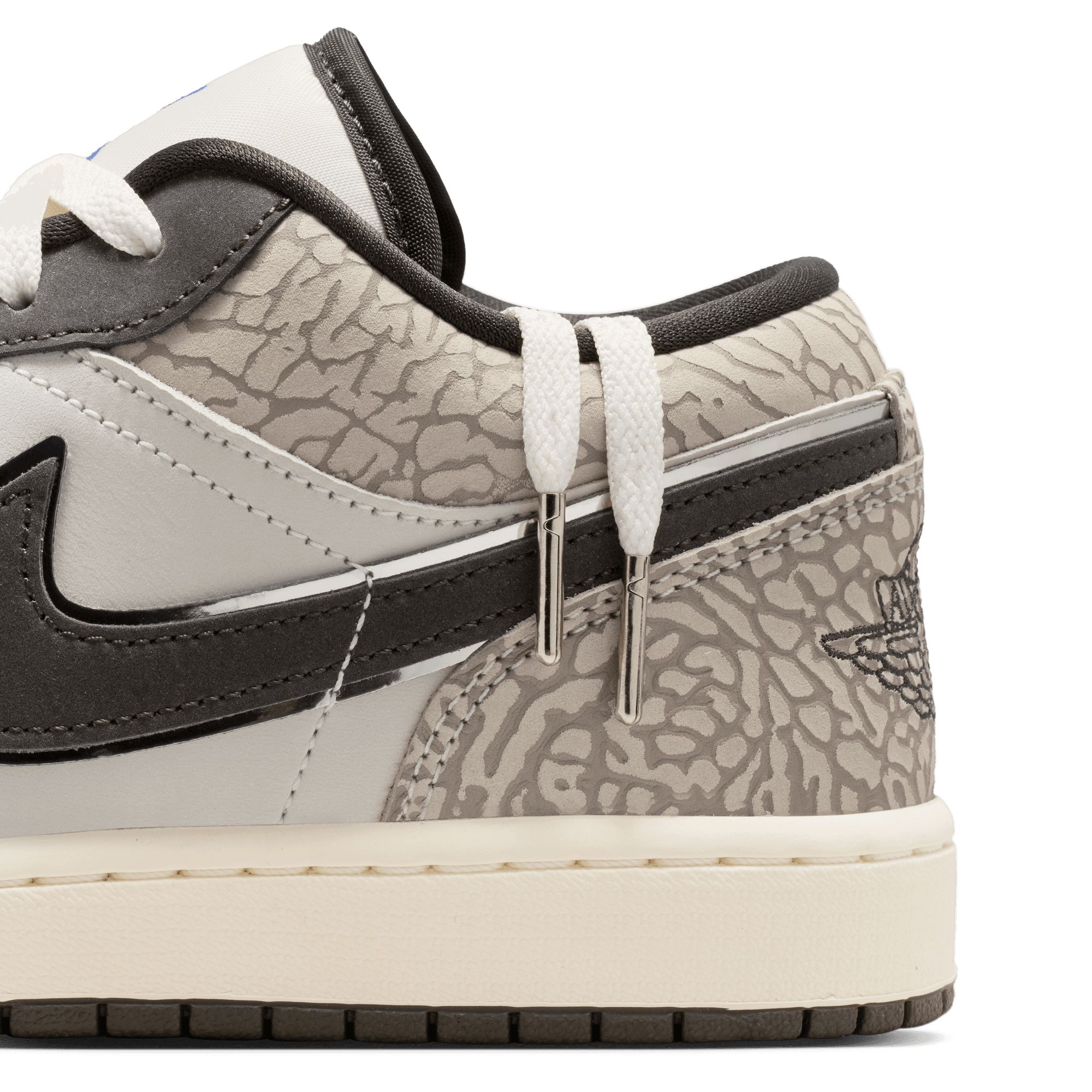 Jordan Nike Men's Air 1 Low Se V2 P6 Basketball Shoes - Air Jordan 1 Low Sneakers