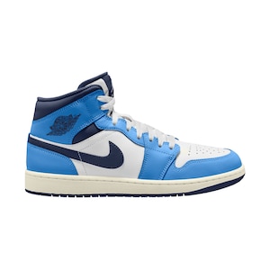 Jordan Nike Men's Air 1 Mid Basketball Shoes