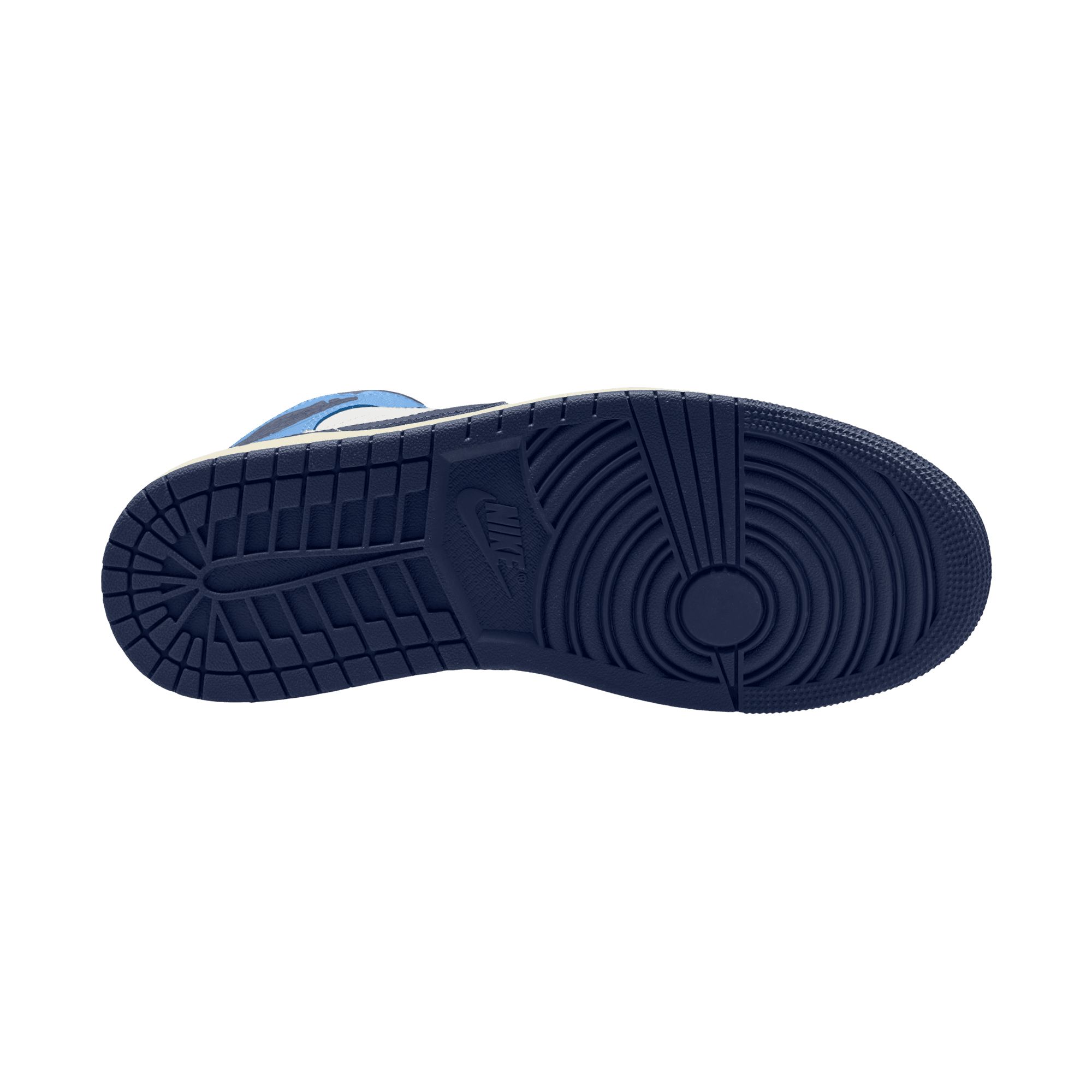 Jordan Nike Men's Air 1 Mid Basketball Shoes