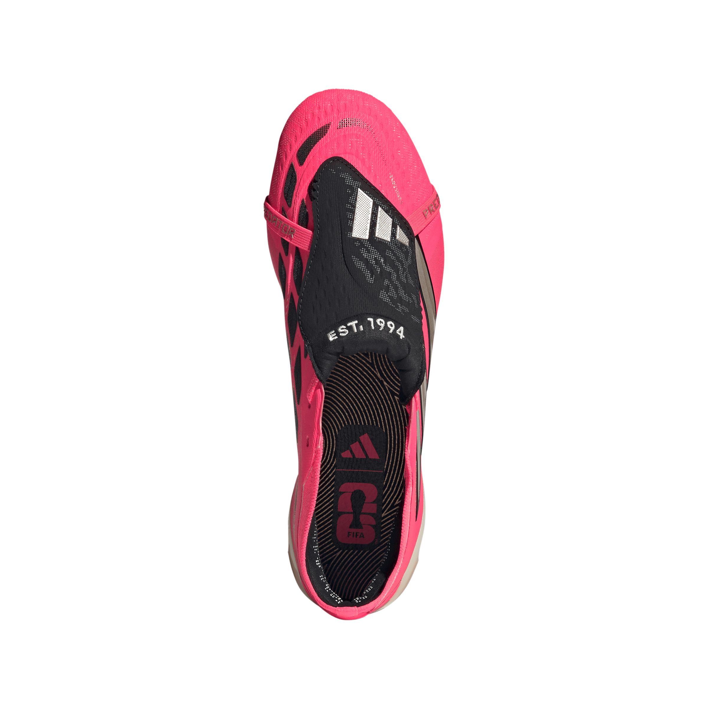 adidas Men's Predator Elite Football Firm Ground Cleats with Primeknit for Precision