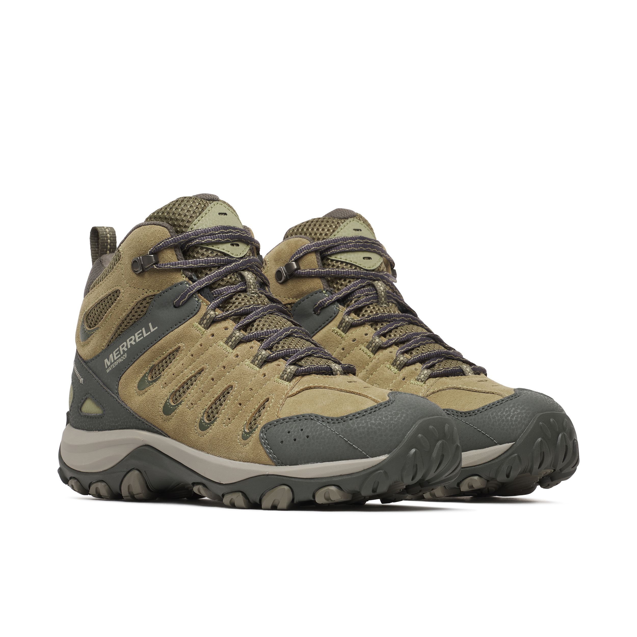 Merrell Men's Crosslander 4 Mid Waterproof Hiking Shoes