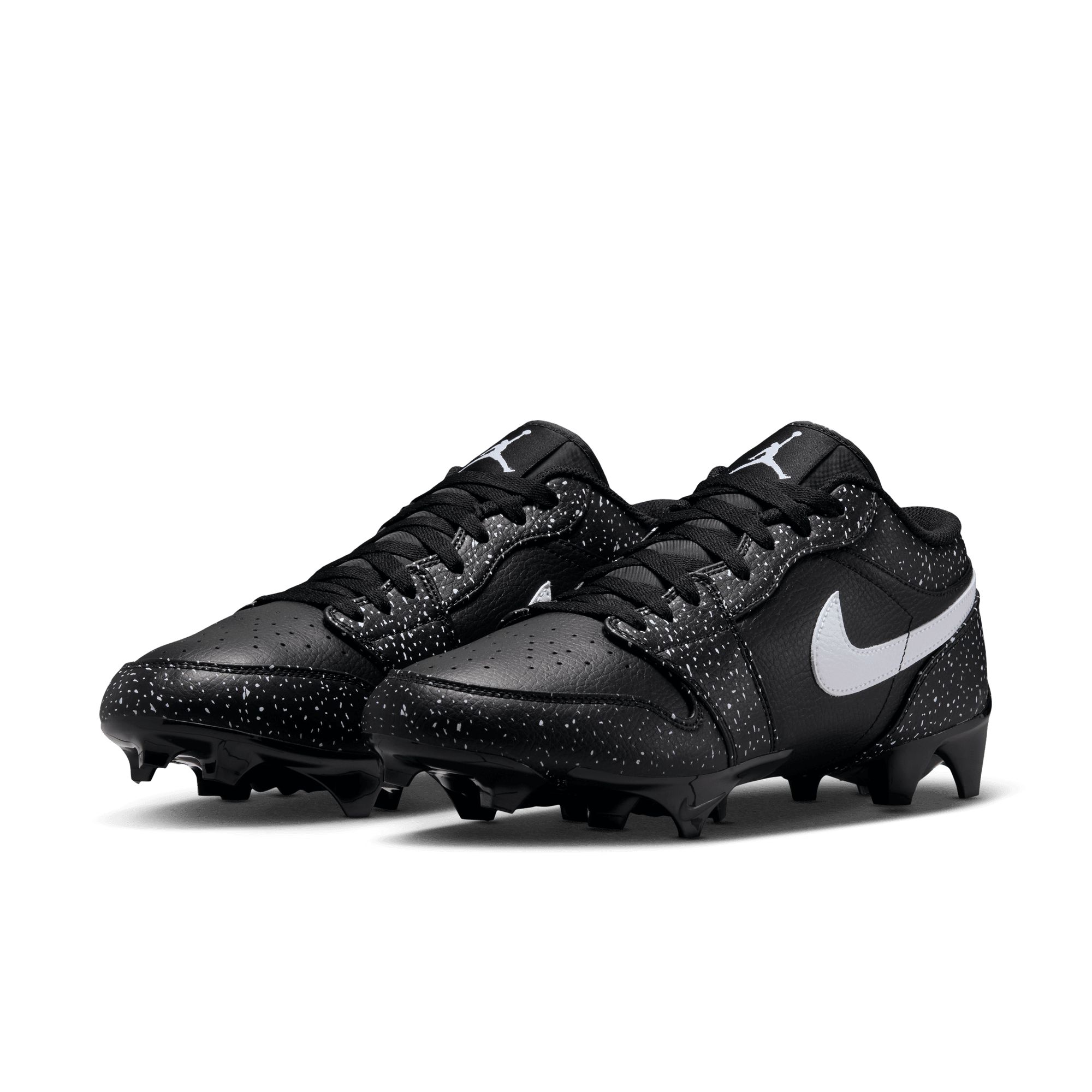 Jordan Men's 1 Low Turbodown Durable Synthetic Leather Football Cleats