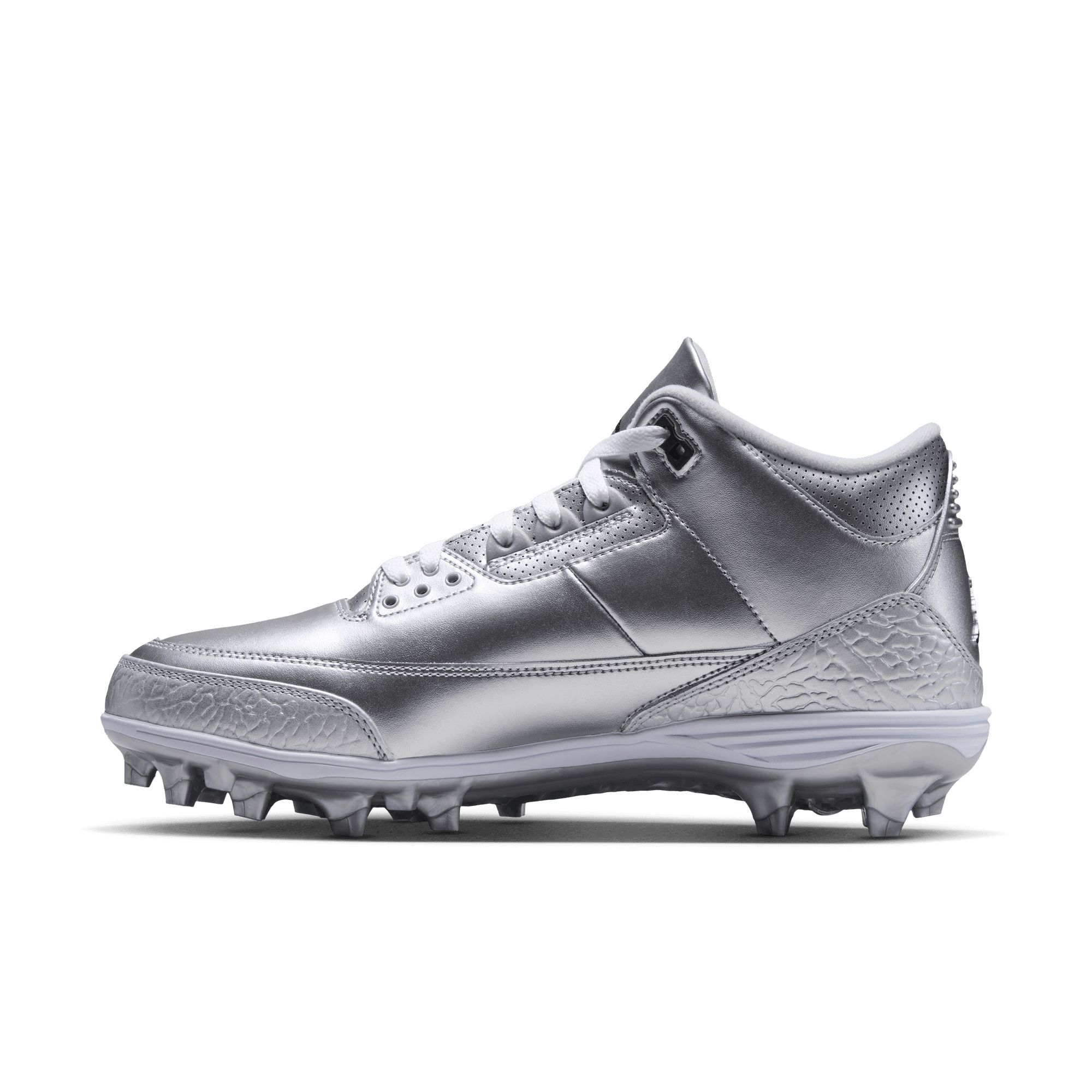 Jordan Men's 3 Mid Turbodown Football Cleats