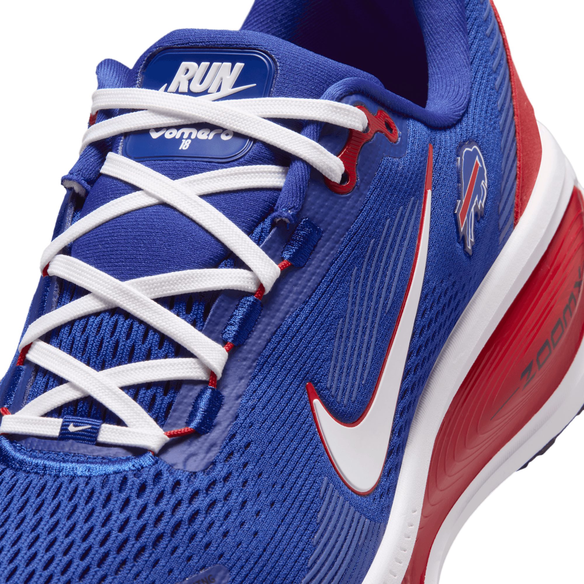 Buffalo Bills Nike NFL Men's Air Zoom Vomero 18 Running Shoes