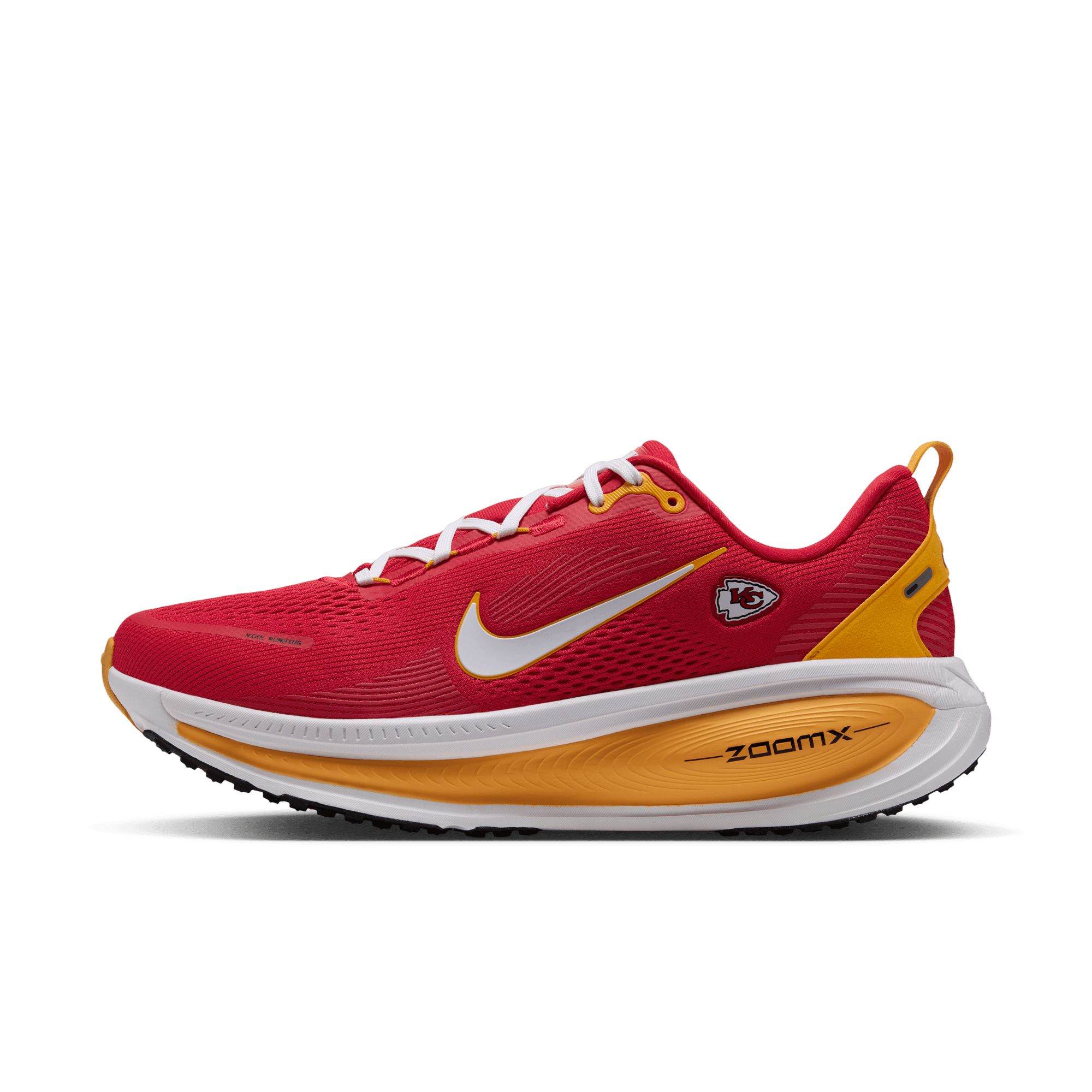 Kansas City Chiefs Nike NFL Men's Air Zoom Vomero 18 Running Shoes
