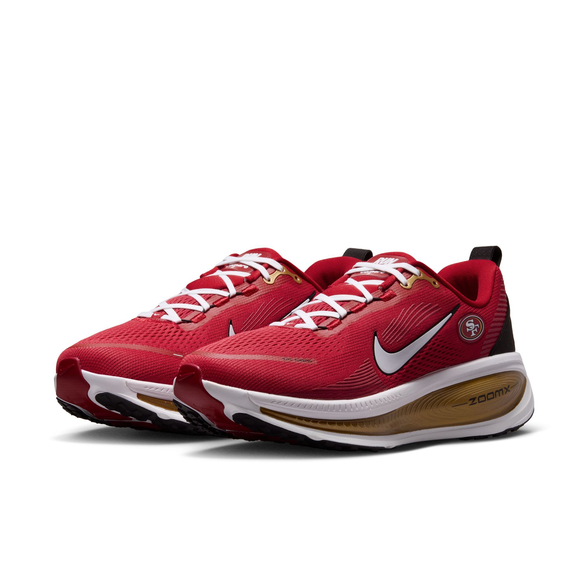 San Francisco 49ers Nike NFL Men's Air Zoom Vomero 18 Running Shoes