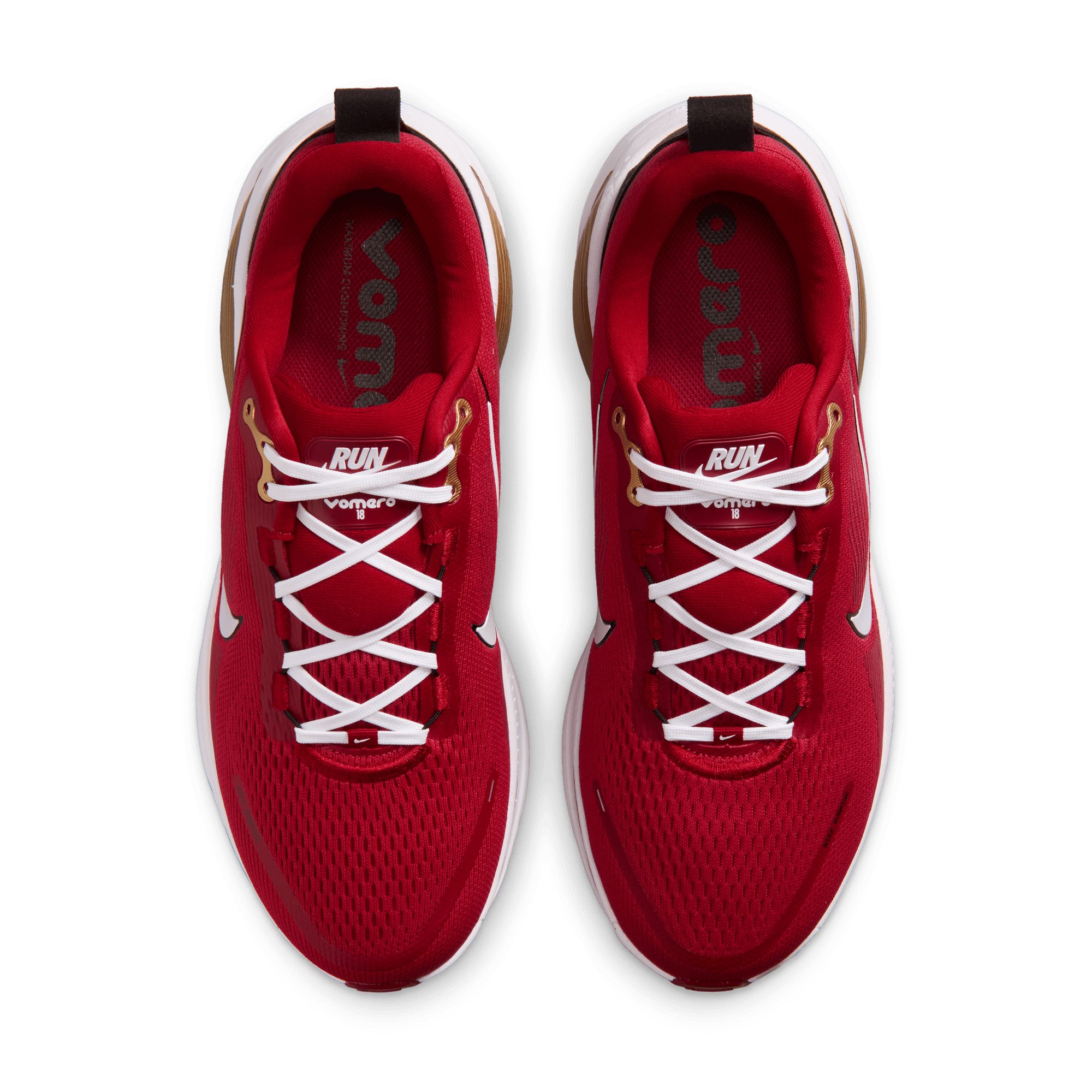 San Francisco 49ers Nike NFL Men's Air Zoom Vomero 18 Running Shoes