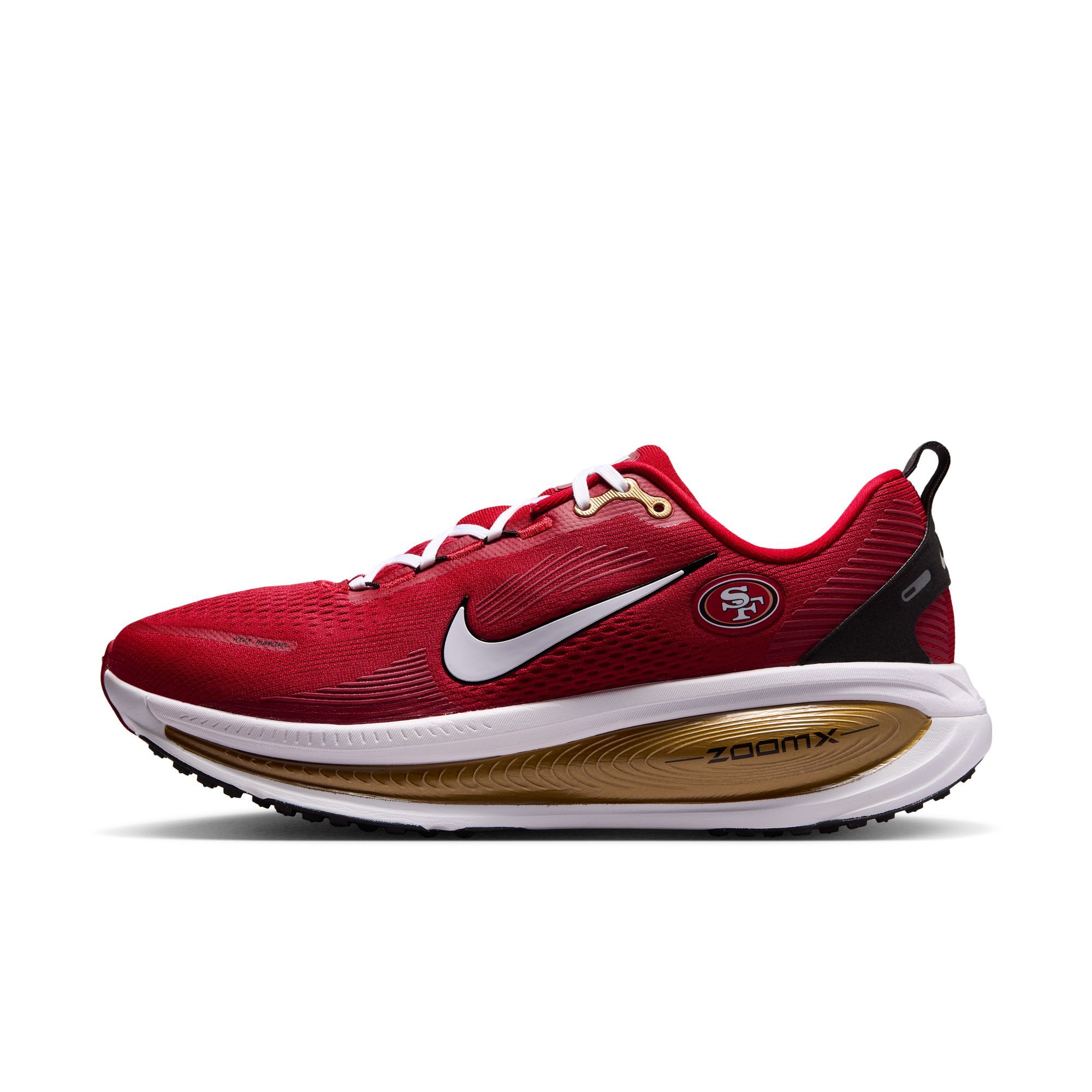 San Francisco 49ers Nike NFL Men's Air Zoom Vomero 18 Running Shoes