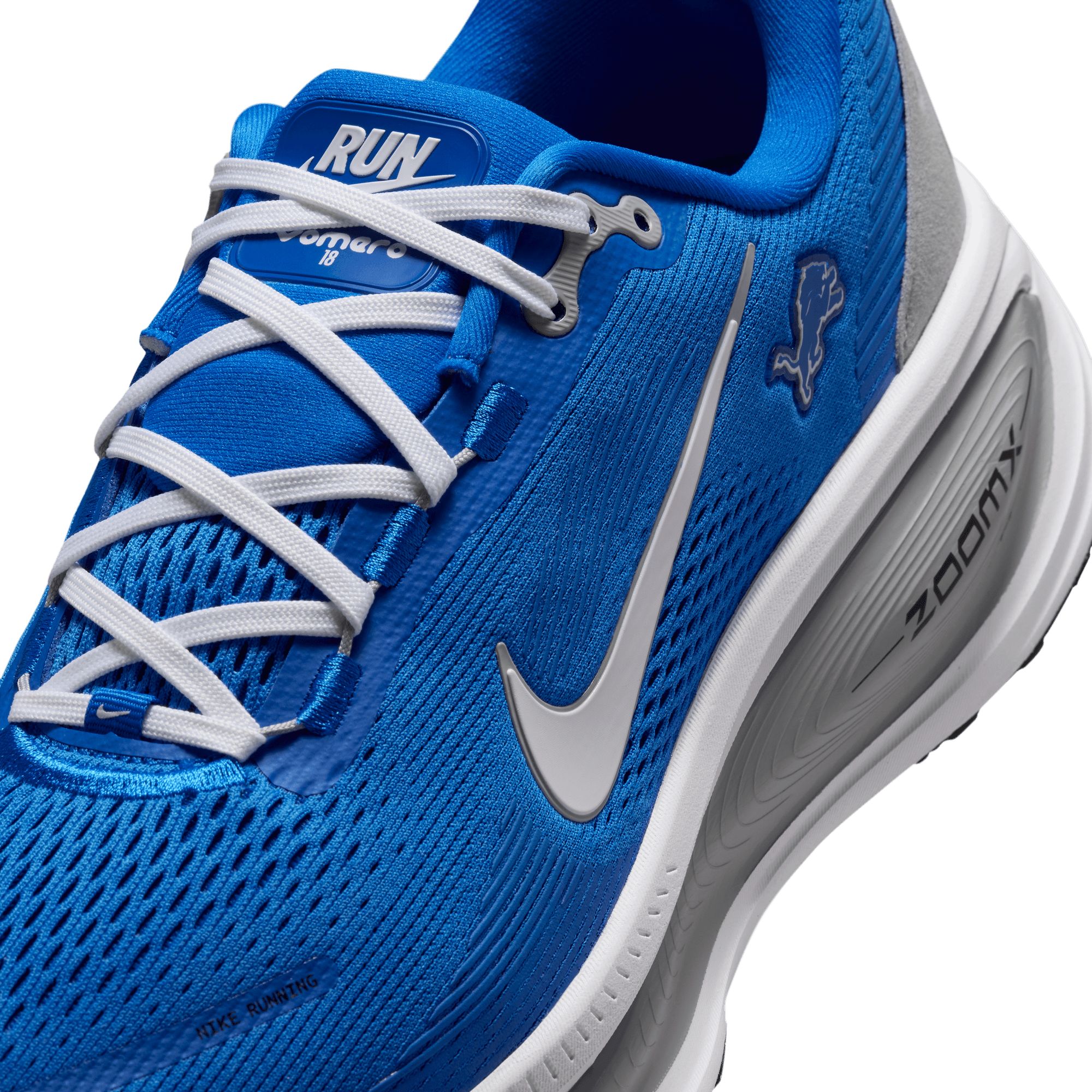 Nike Men's Air Zoom Vomero 18 NFL Lions Running Shoes