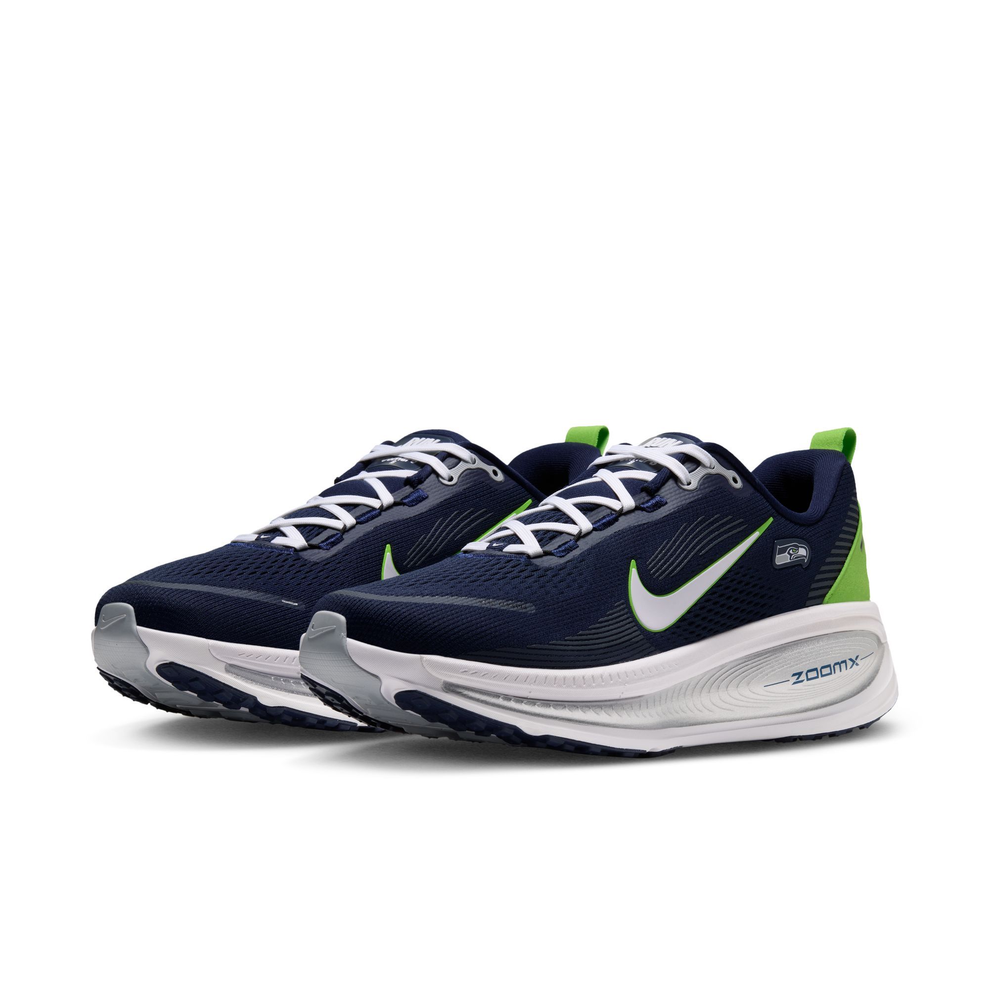 Nike Men's Air Zoom Vomero 18 NFL Seahawks Running Shoes