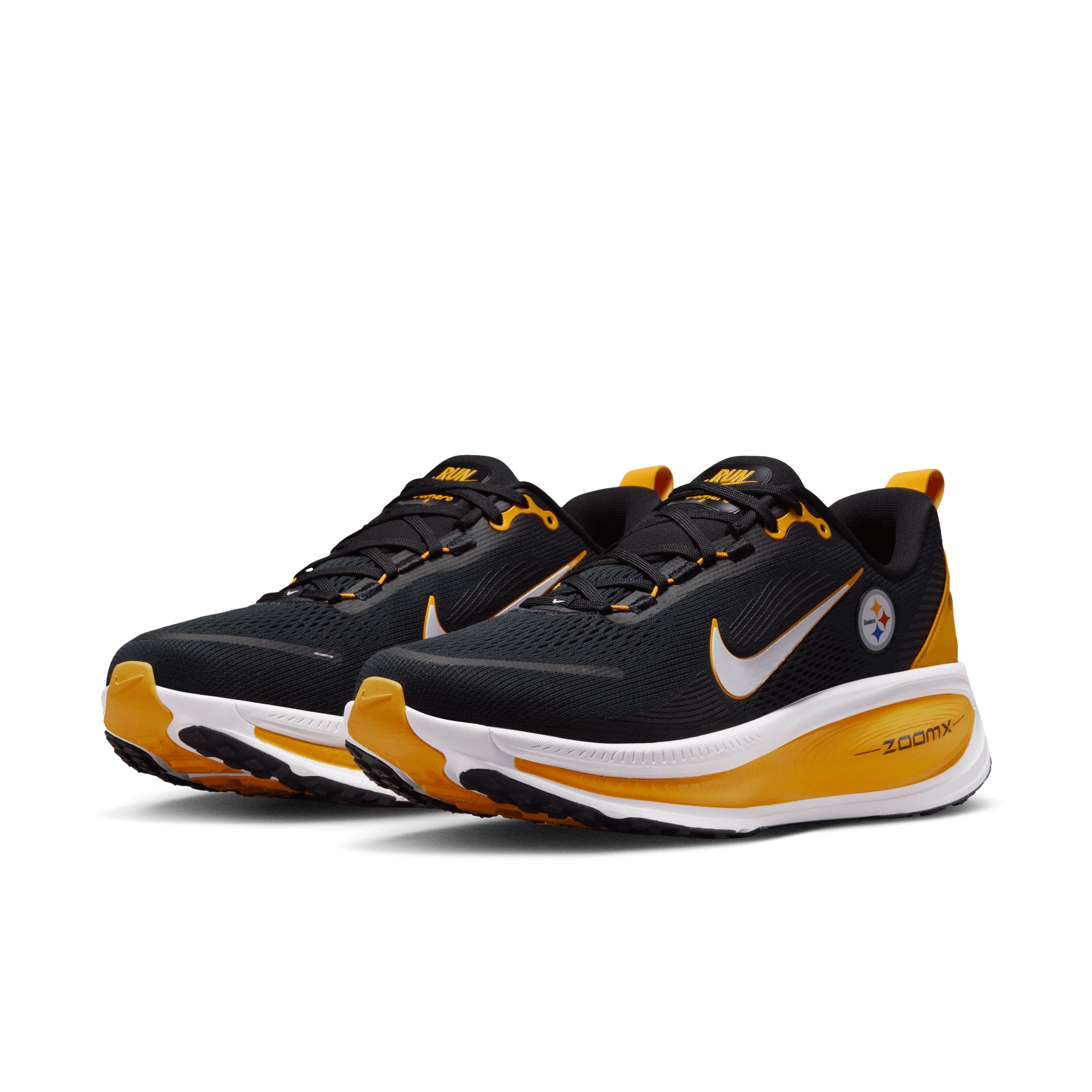 Nike Men's Air Zoom Vomero 18 NFL Steelers Running Shoes