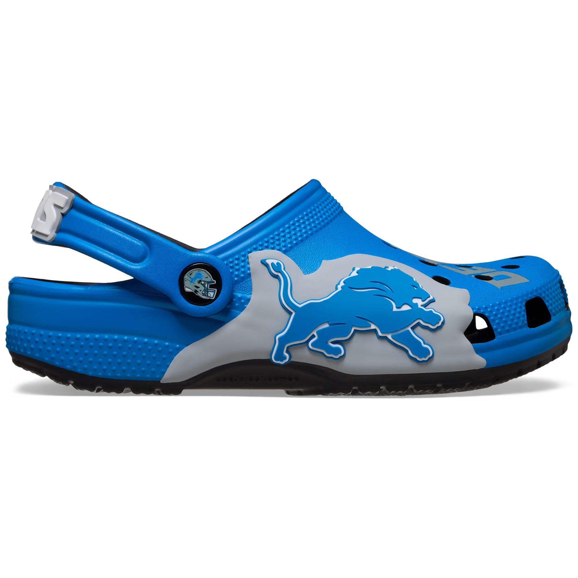 Crocs Men's Detroit Lions Classic Clog Sandals