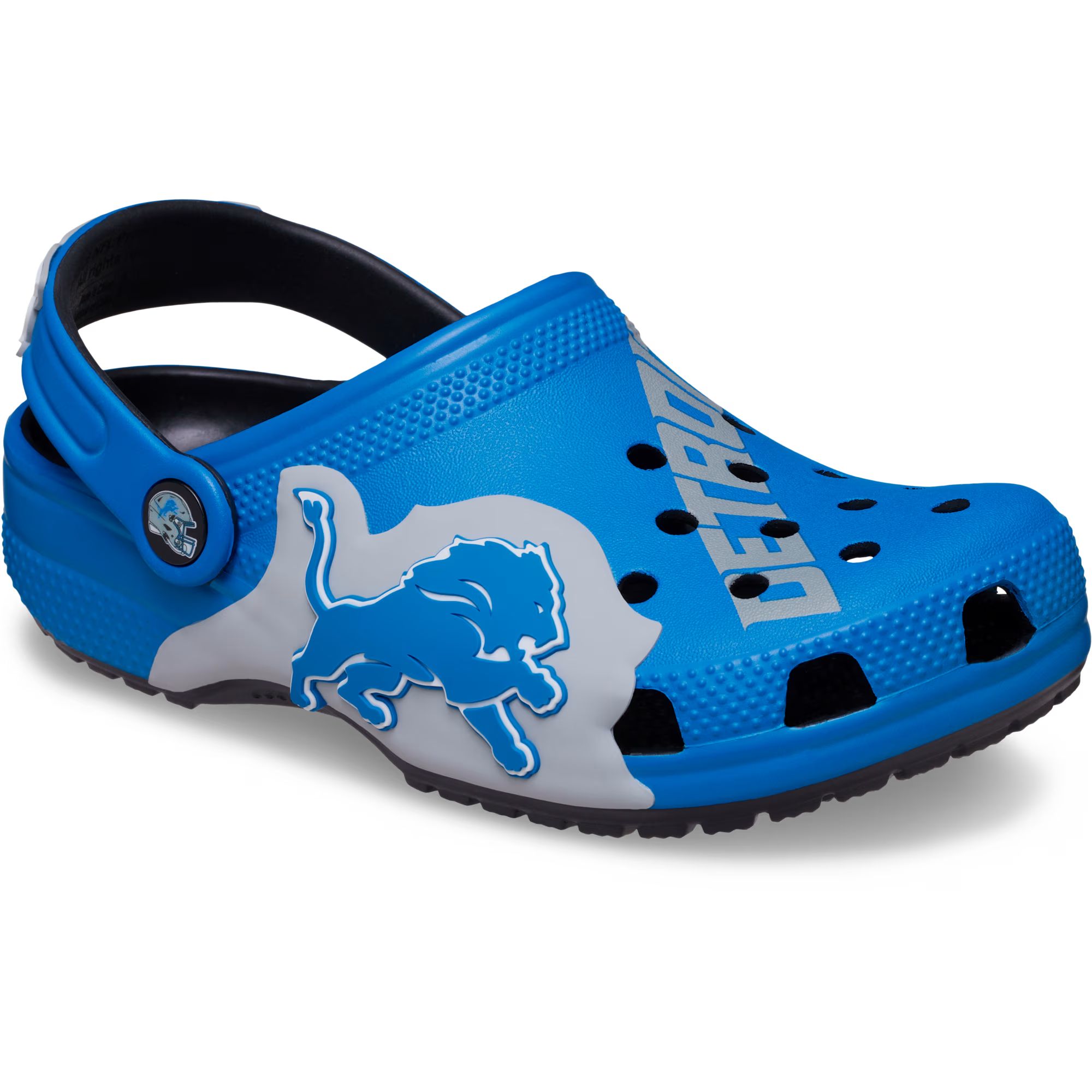 Crocs Men's Detroit Lions Classic Clog Sandals