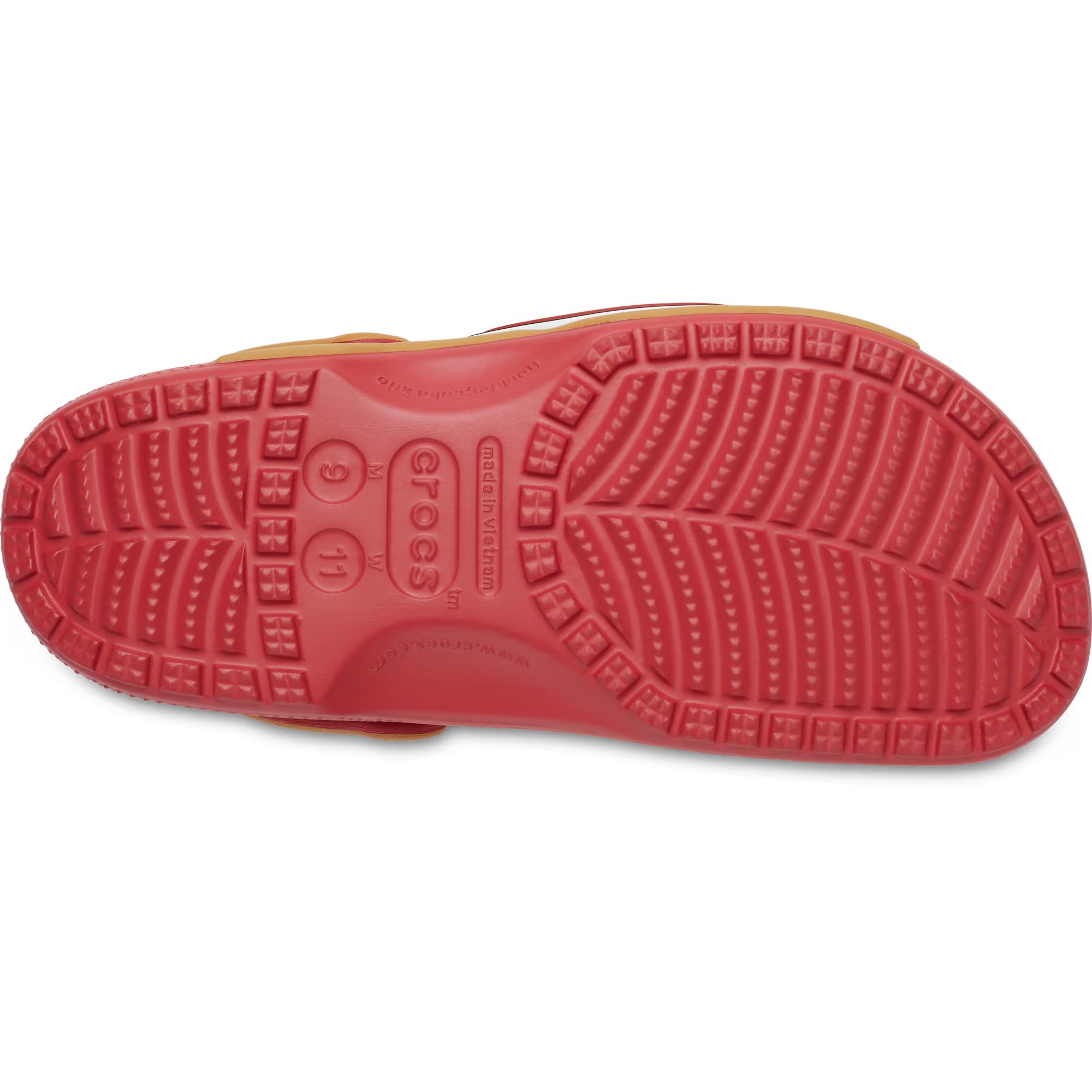 Crocs Men's San Francisco 49ers Classic Clog Sandals