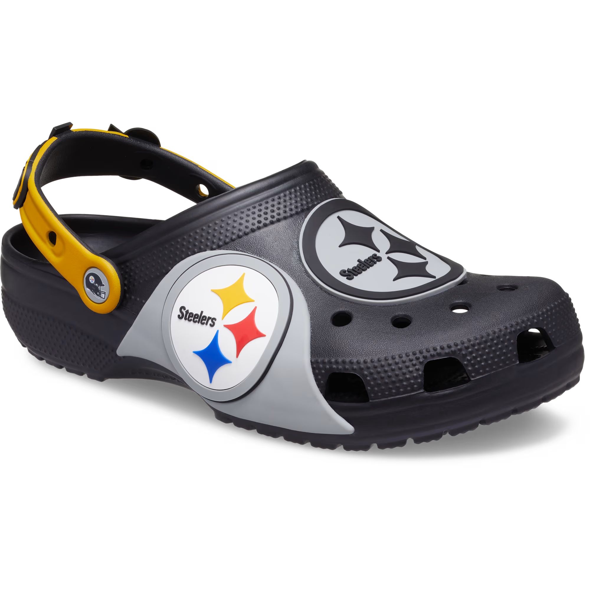 Crocs Men's Pittsburgh Steelers Classic Clog Sandals