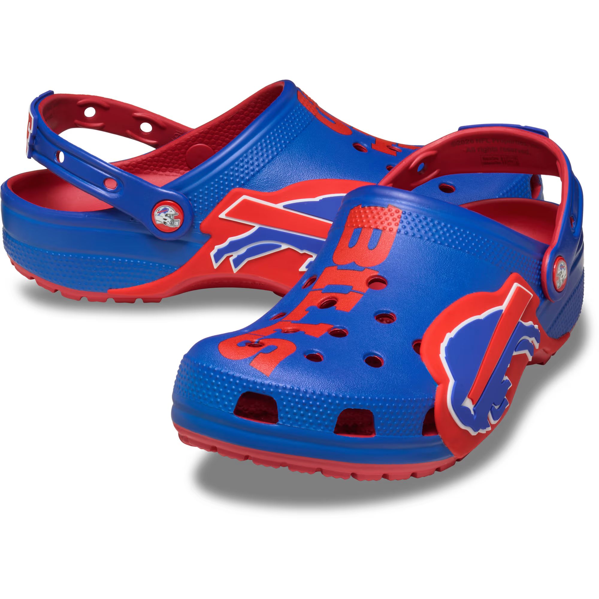 Crocs Men's NFL Buffalo Bills Classic Clog Sandals