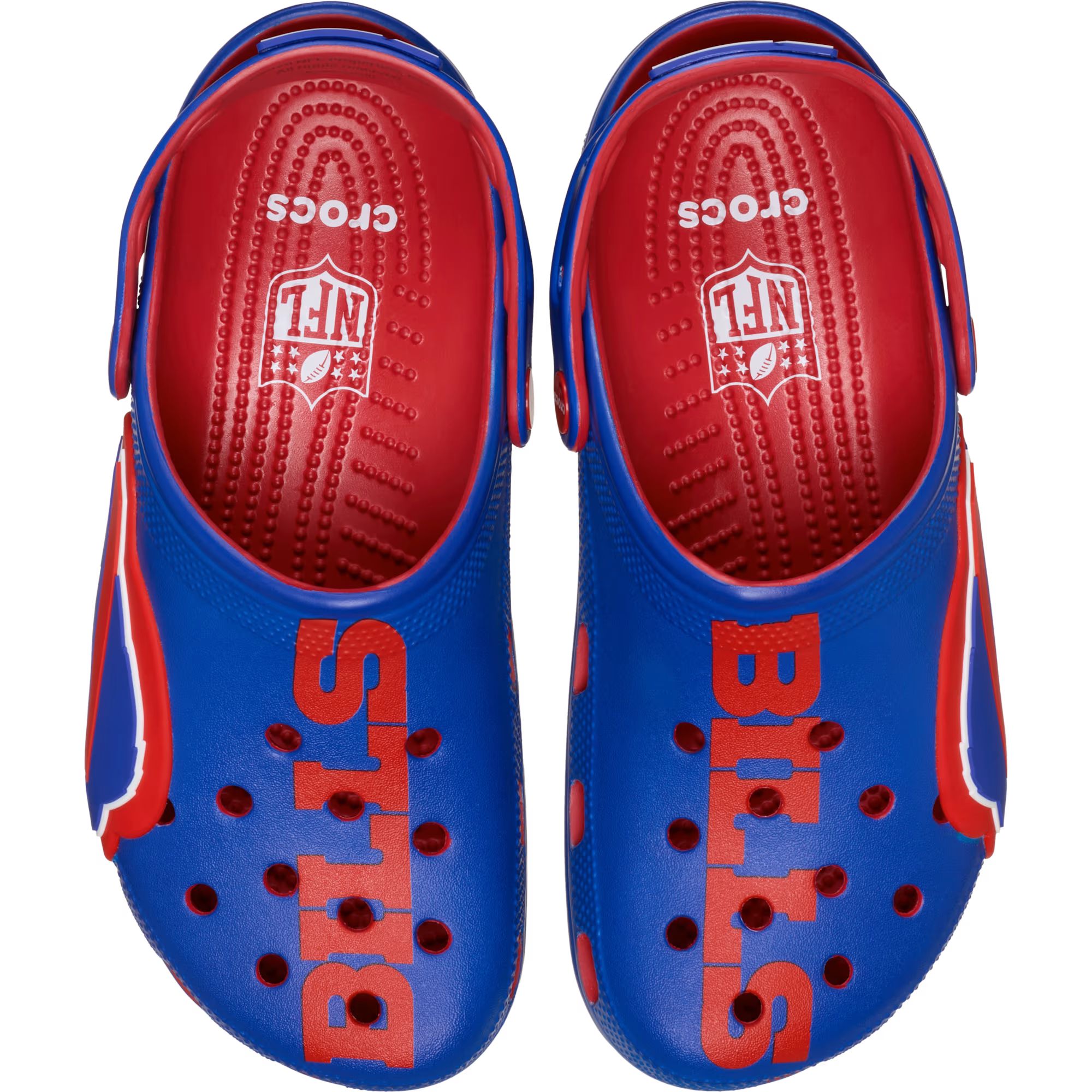 Crocs Men's NFL Buffalo Bills Classic Clog Sandals