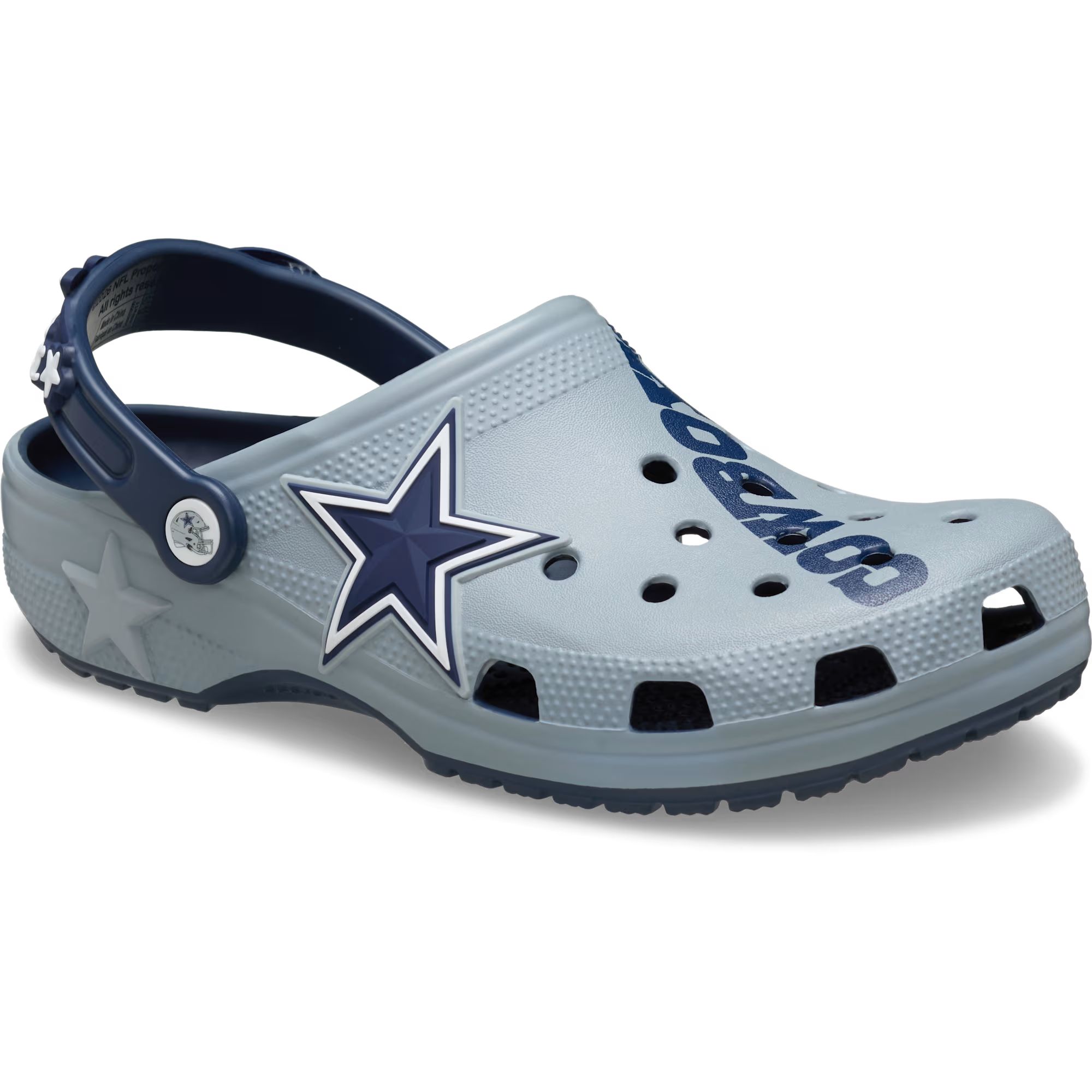 Crocs Men's Dallas Cowboys Classic Clog Sandals