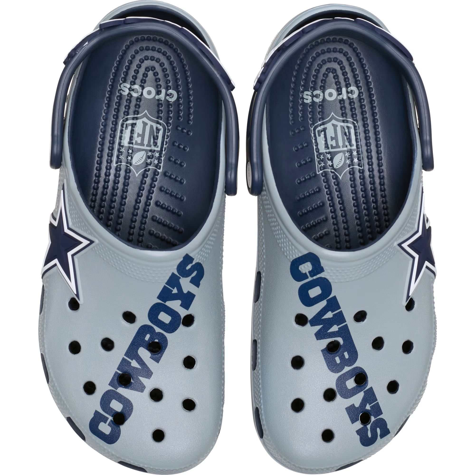Crocs Men's Dallas Cowboys Classic Clog Sandals