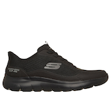 Skechers Men’s Summits Leyter Wide Slip-In Walking Shoes Side_Right