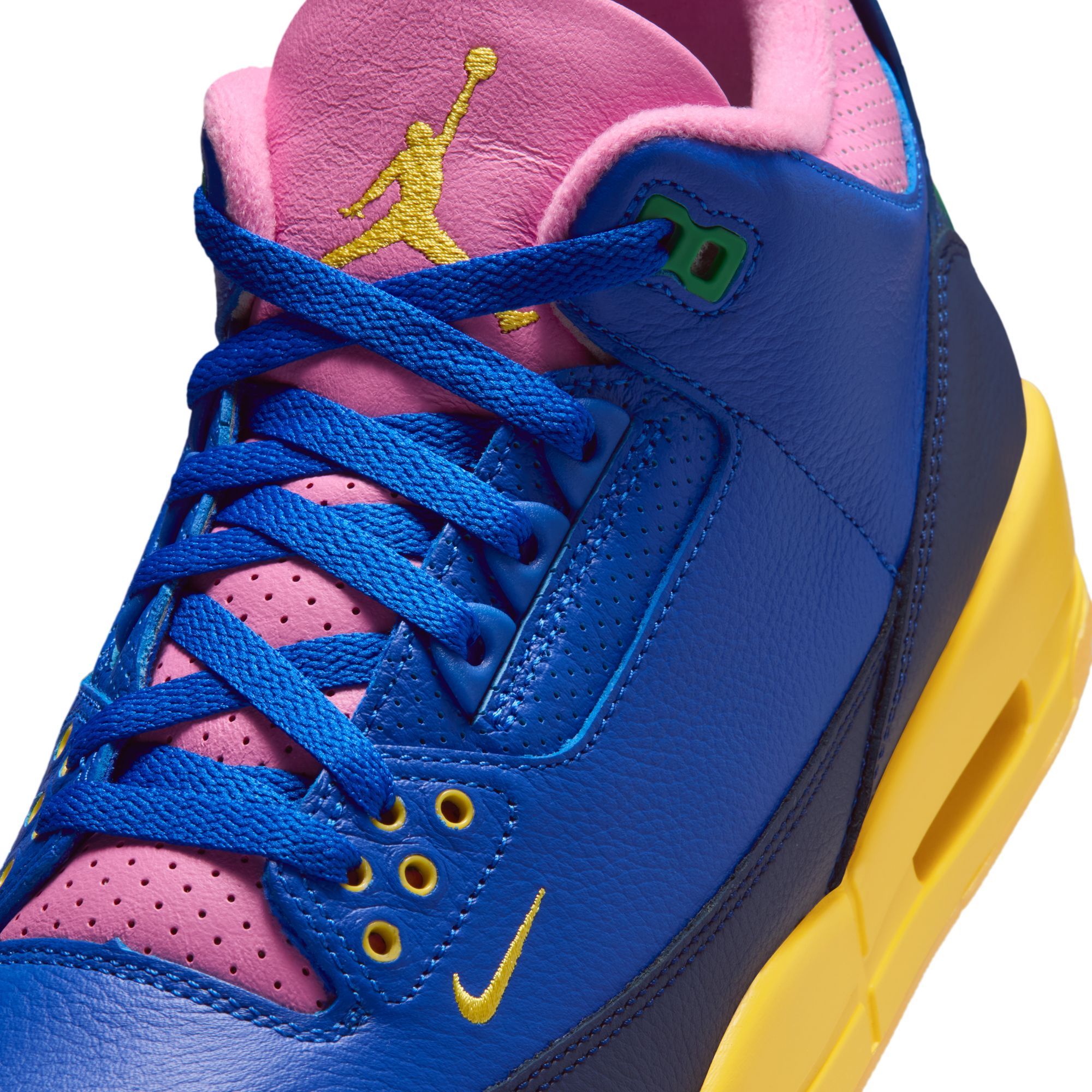 Nike Men's Air Jordan 3 Racer Blue Basketball Shoes