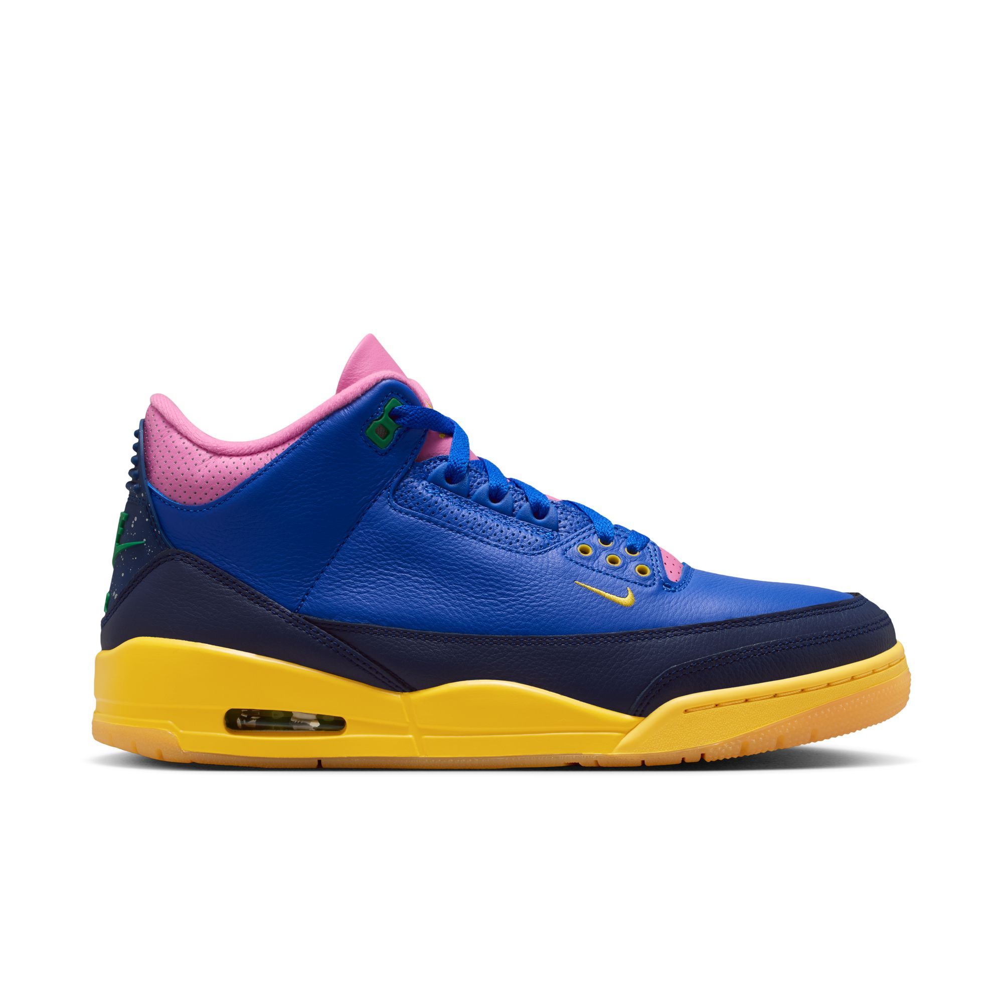 Nike Men's Air Jordan 3 Racer Blue Basketball Shoes