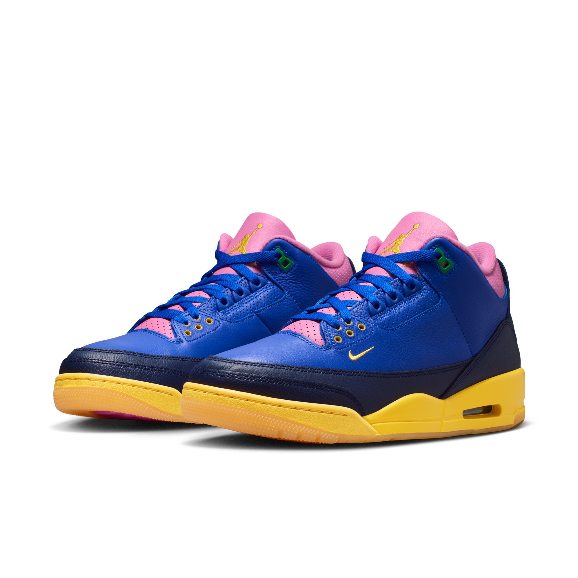 Nike Men's Air Jordan 3 Racer Blue Basketball Shoes