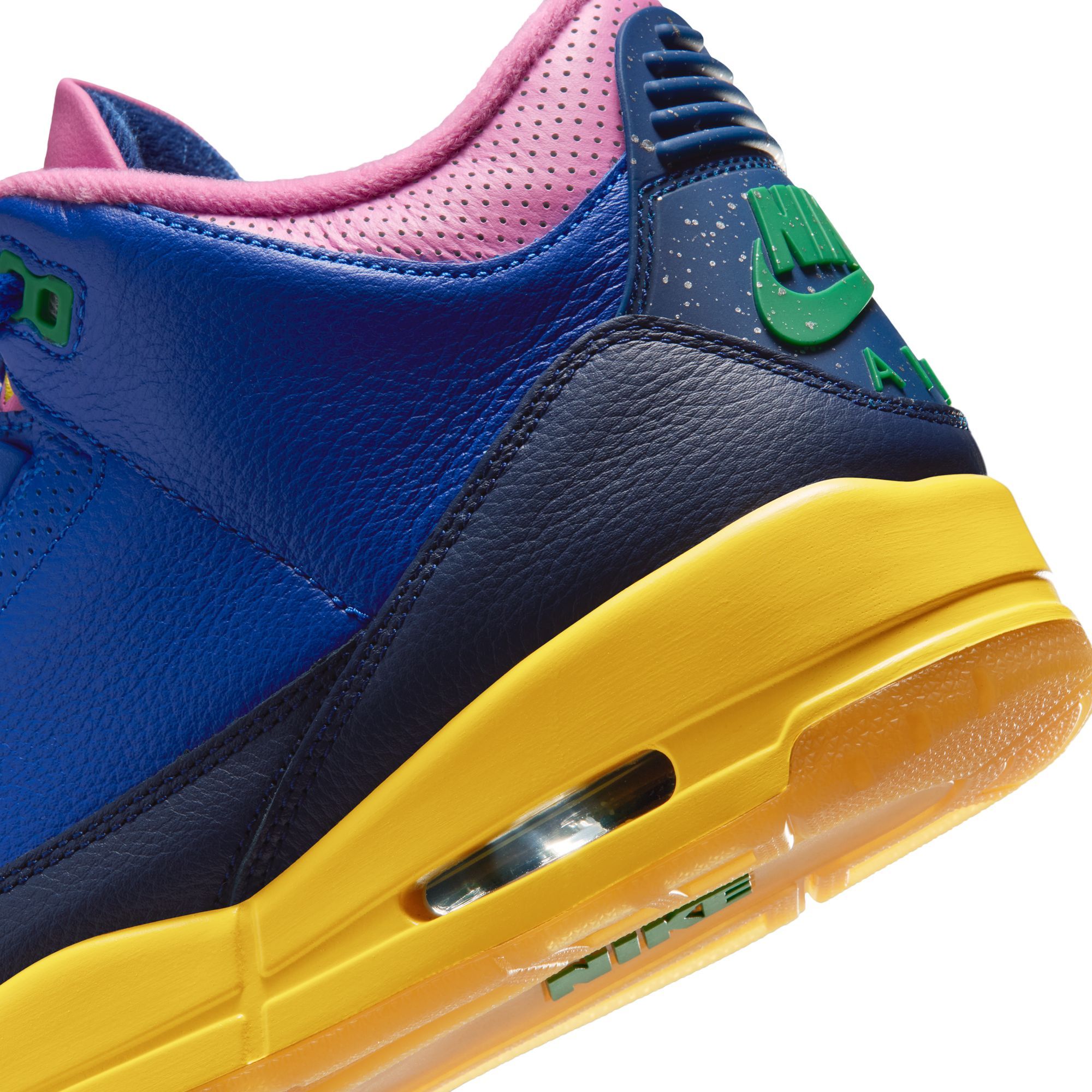 Nike Men's Air Jordan 3 Racer Blue Basketball Shoes