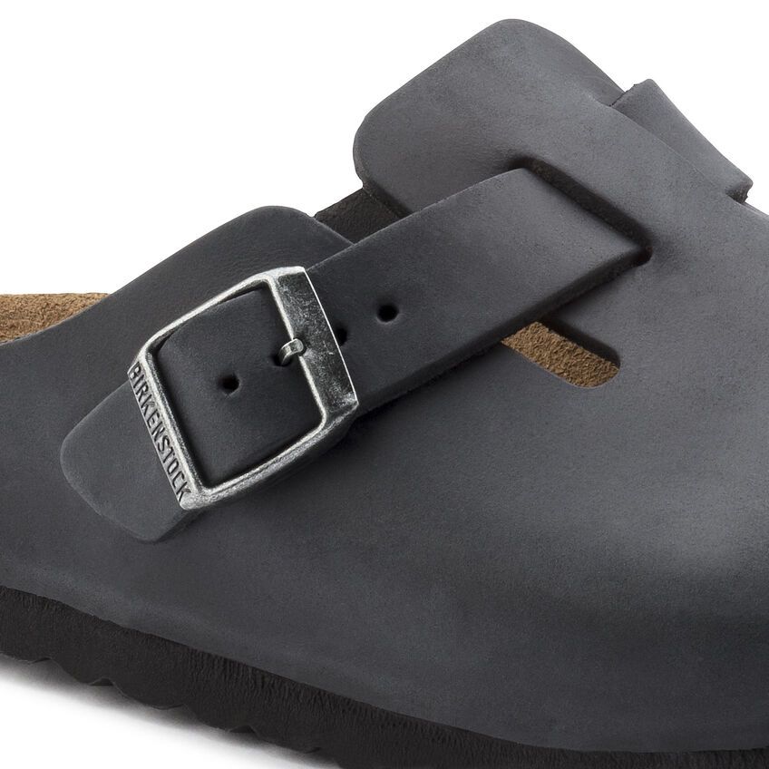 Birkenstock Unisex Boston Oiled Leather Clogs
