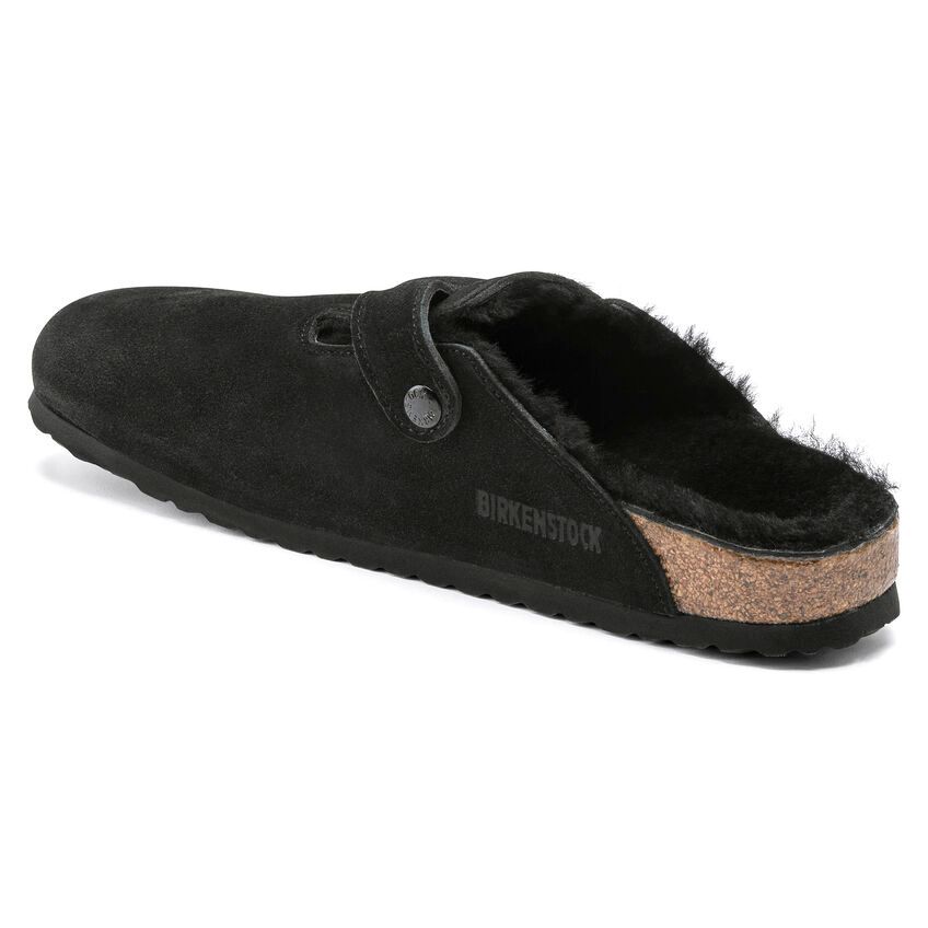 Birkenstock Women's Boston Shearling Suede Clogs