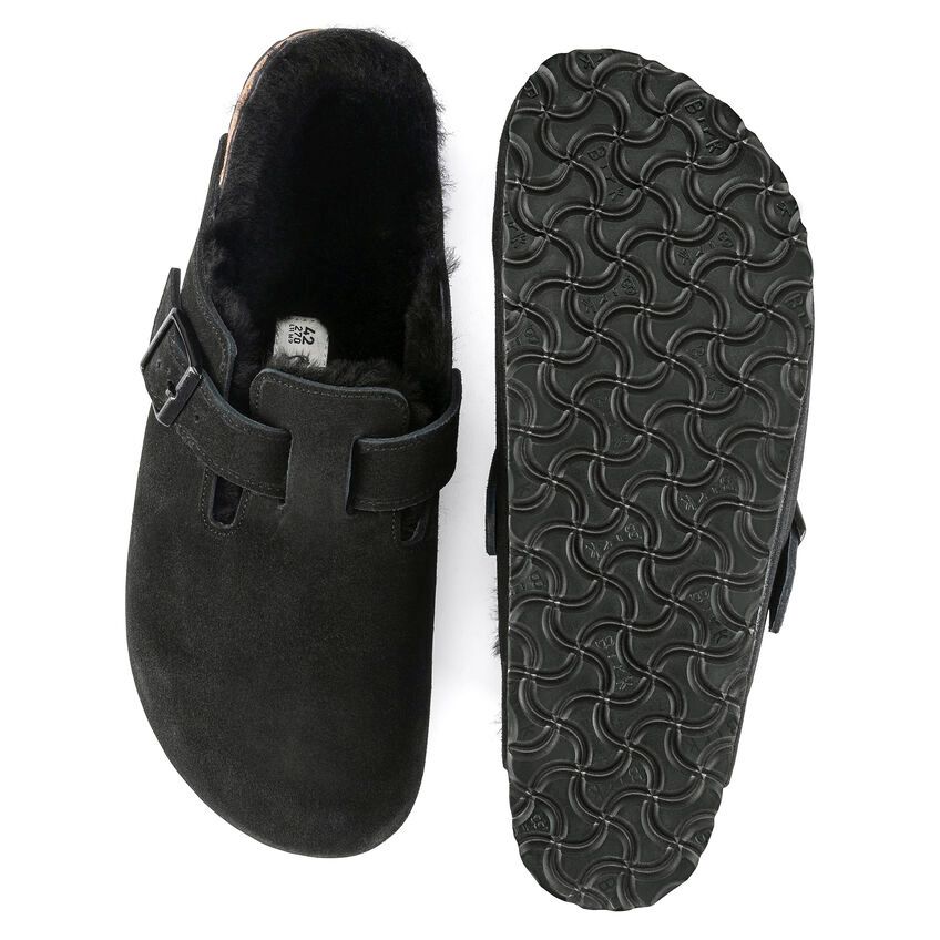Birkenstock Women's Boston Shearling Suede Clogs | SportChek Birkenstock Women's Boston Shearling Suede Clogs | SportChek