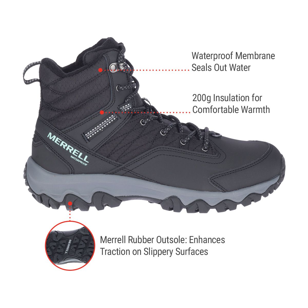 Merrell Women's Thermo Akita Winter Boots