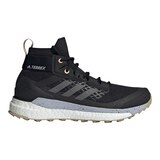 adidas Women's Terrex Free Hiker Primeblue Knit Waterproof Hiking Shoes Side_Right