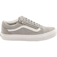 Vans Women's Old Skool Skate Shoes, Sneakers, Low Top, Zipper, Suede Side_Right