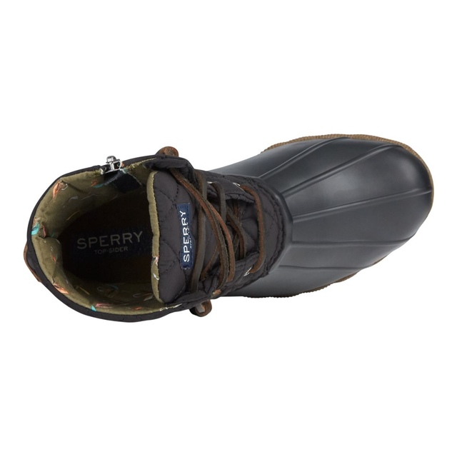 sperry women's saltwater chevron quilt nylon boots