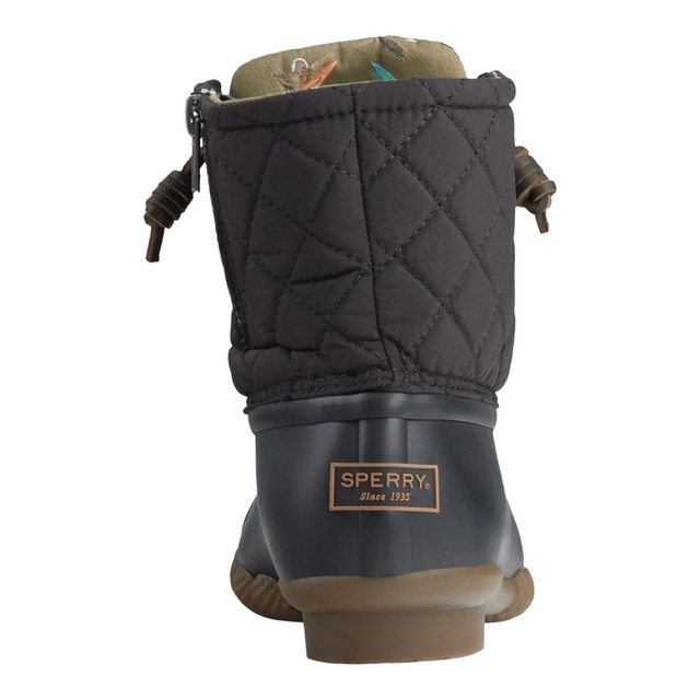 sperry women's saltwater chevron quilt nylon boots