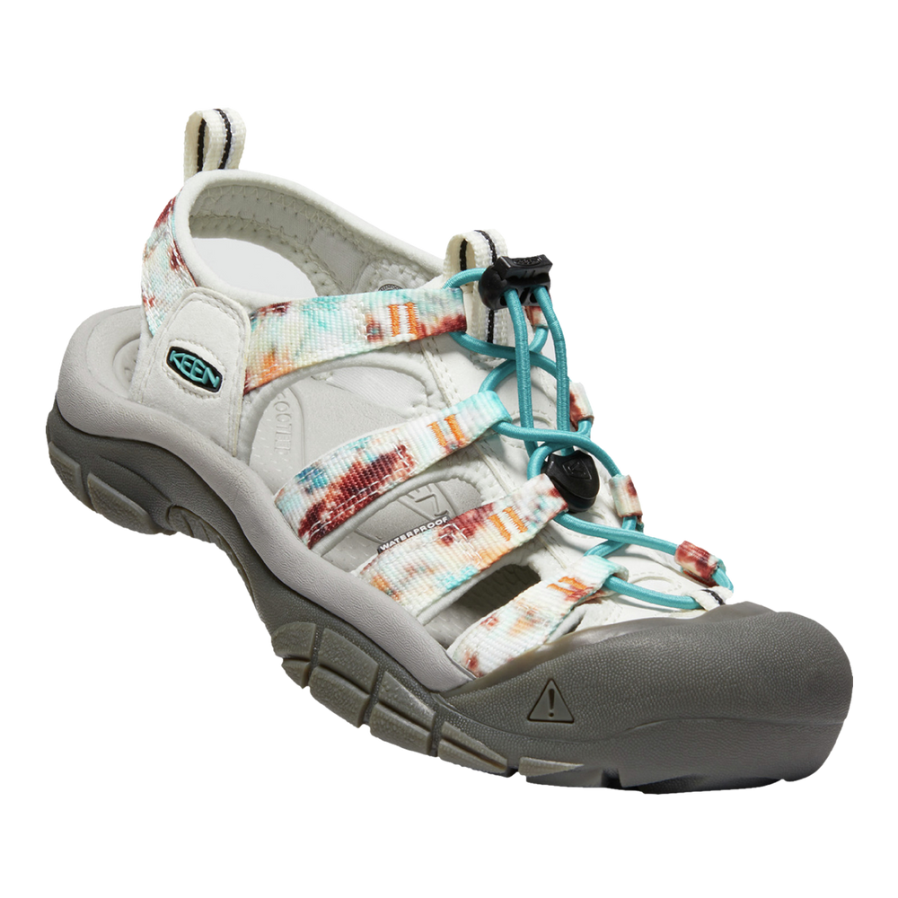 KEEN Womens Newport H2 Closed Toe Water Sandals Monochrome Sea Moss