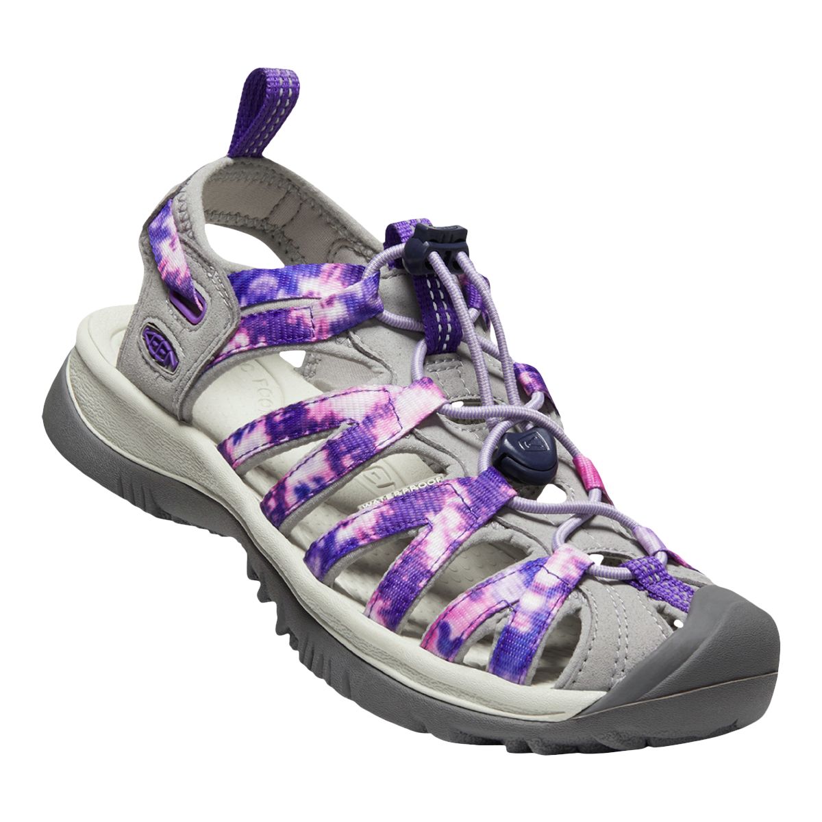 KEEN Women's Whisper Tie Dye Hiking Sandals