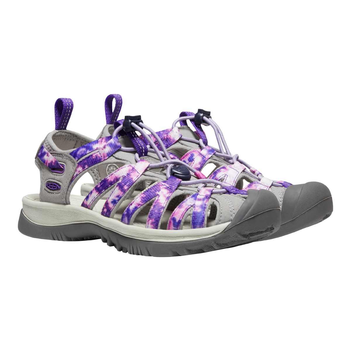 KEEN Women's Whisper Tie Dye Hiking Sandals